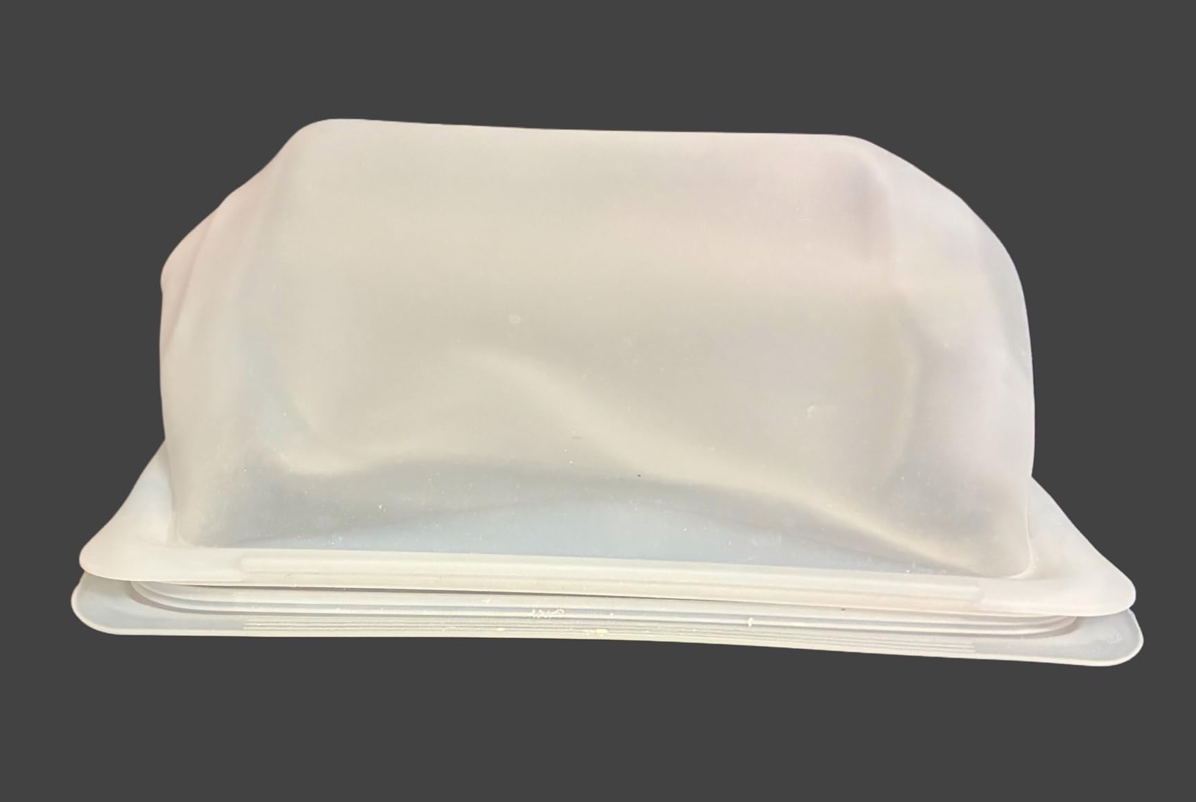 Stasher Silicone Reusable Storage Bag, Stand-Up Mega Bag, Reusable Freezer Bags, Microwave, Dishwasher, Oven Safe, Sous Vide, Premium Lunch Container, Eco Friendly, Food Storage Bags, 104 oz, Clear customer photo 2
