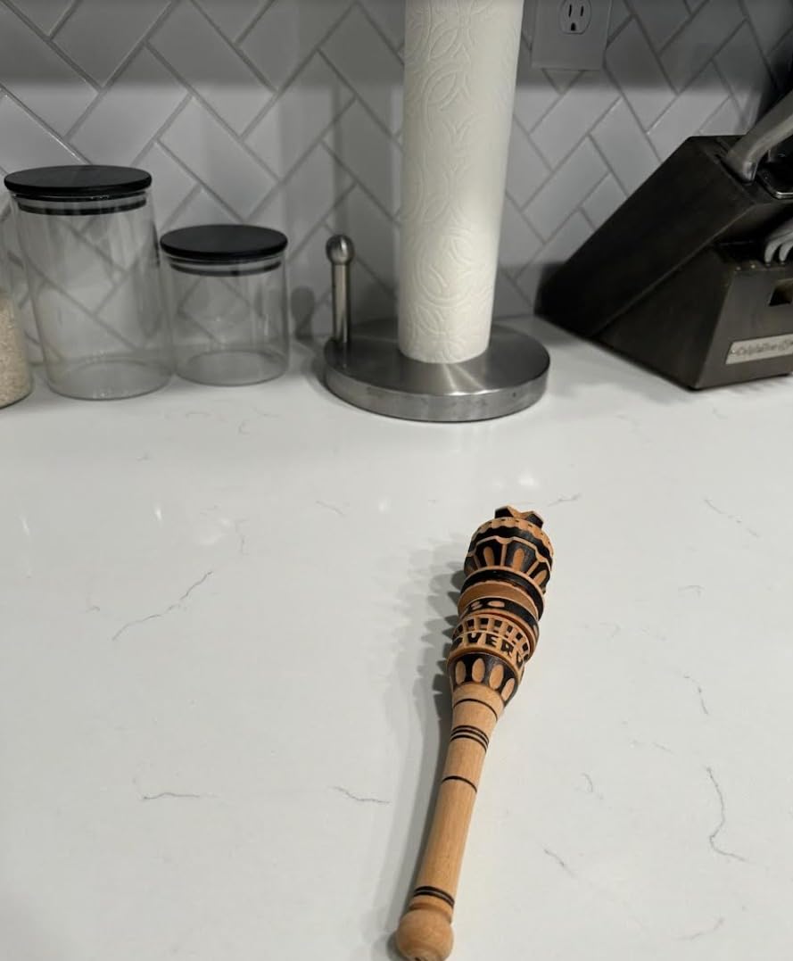 Verve CULTURE Authentic Artisanal Mexican Molinillo Hot Chocolate Frother, Small 10