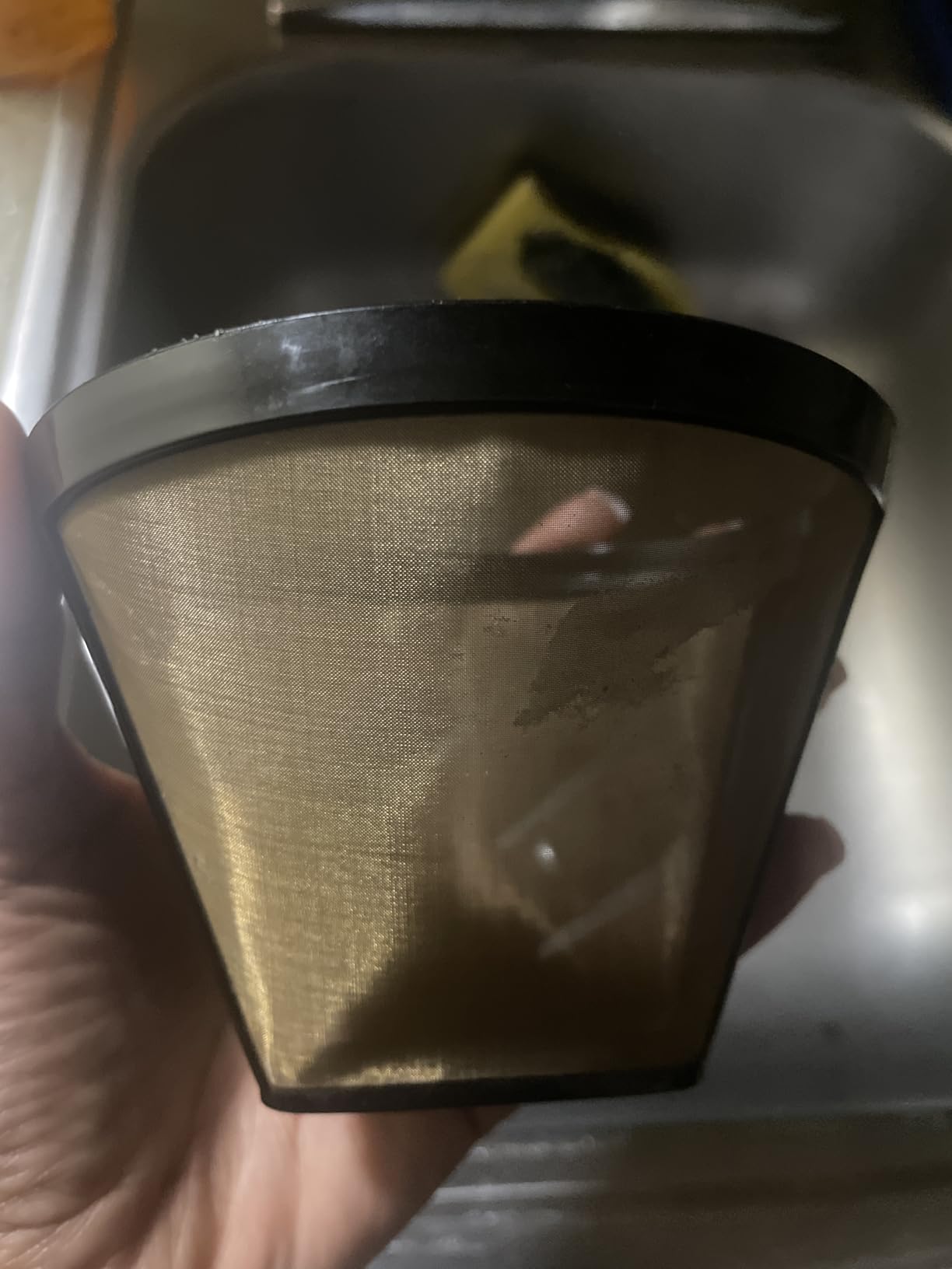 Reusable No.4 Cone Coffee Maker Filters for Ninja Coffee Bar Brewer Replacement Permanent Basket Filter (2 Coffee Filters) customer photo 2