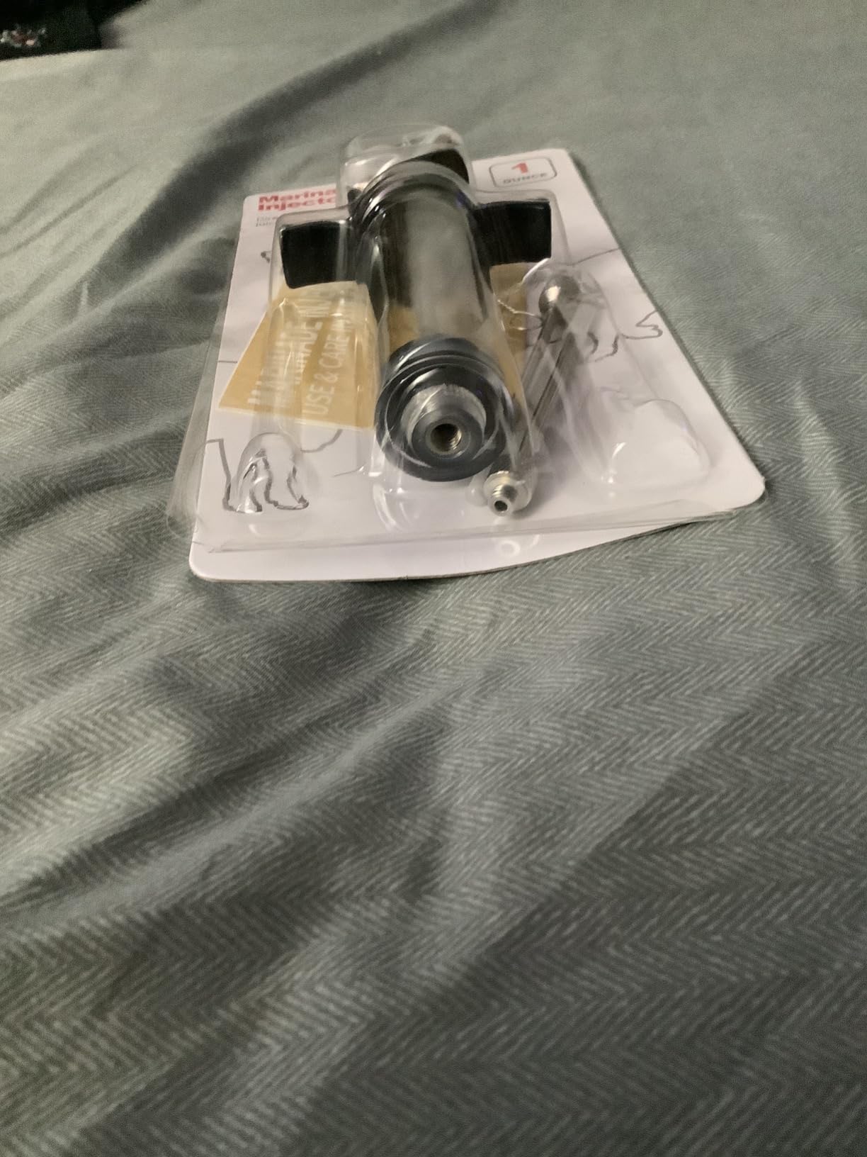 Plastic Meat Injector Kit for Smoker with 3 Flavor Food Syringe Needles, Ideal for Injecting Marinade into Turkey, Meat, Brisket; 1-OZ; Including Paper User Manual, Recipe E-Book (PDF) customer photo 2