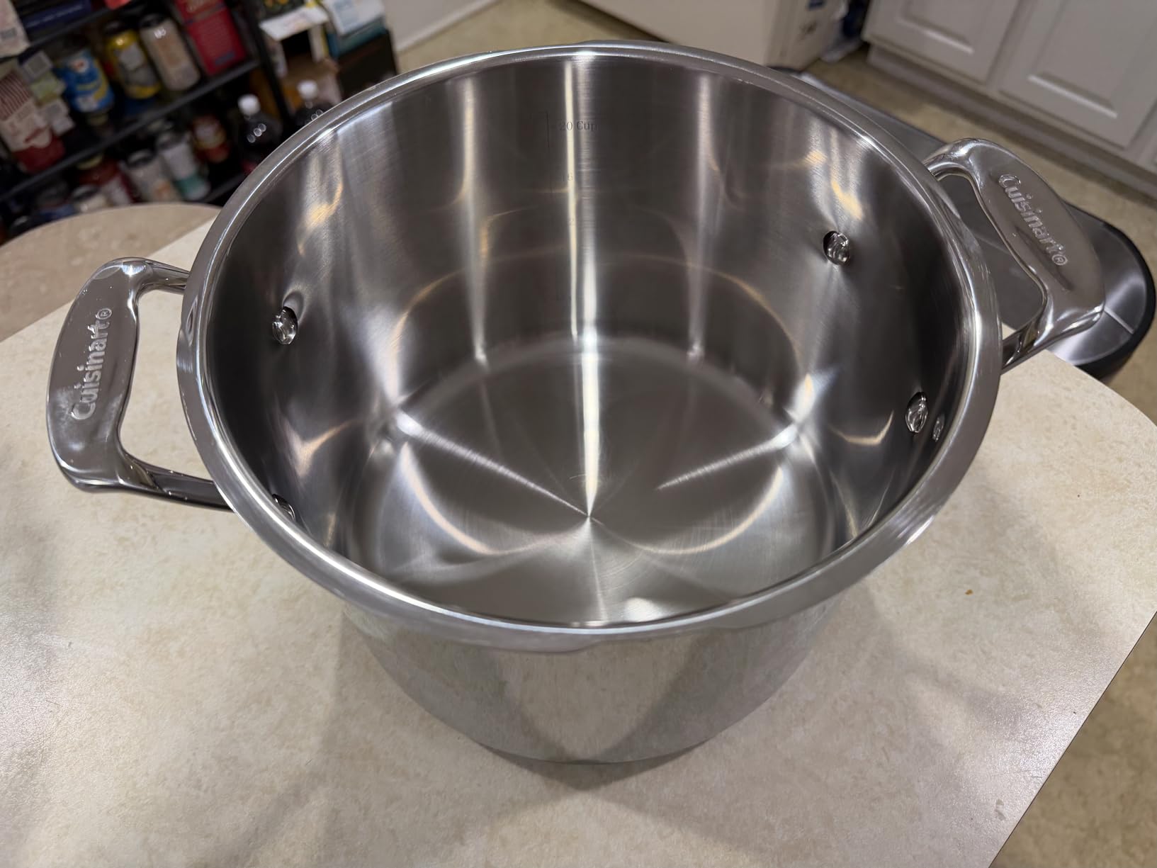 Cuisinart 766S-22 6 Qt. Stainless Steel Pasta Pot w/Straining Cover Chef's-Classic-Stainless-Cookware-Collection, 6-Quart customer photo 1