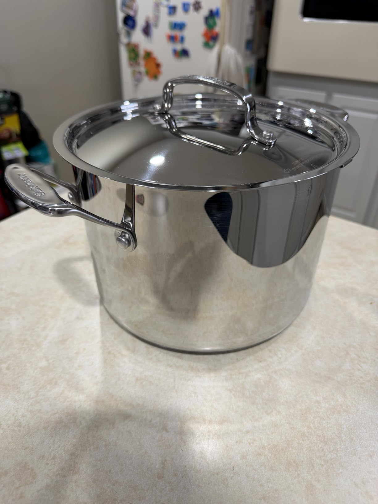 Cuisinart 766S-22 6 Qt. Stainless Steel Pasta Pot w/Straining Cover Chef's-Classic-Stainless-Cookware-Collection, 6-Quart customer photo 2