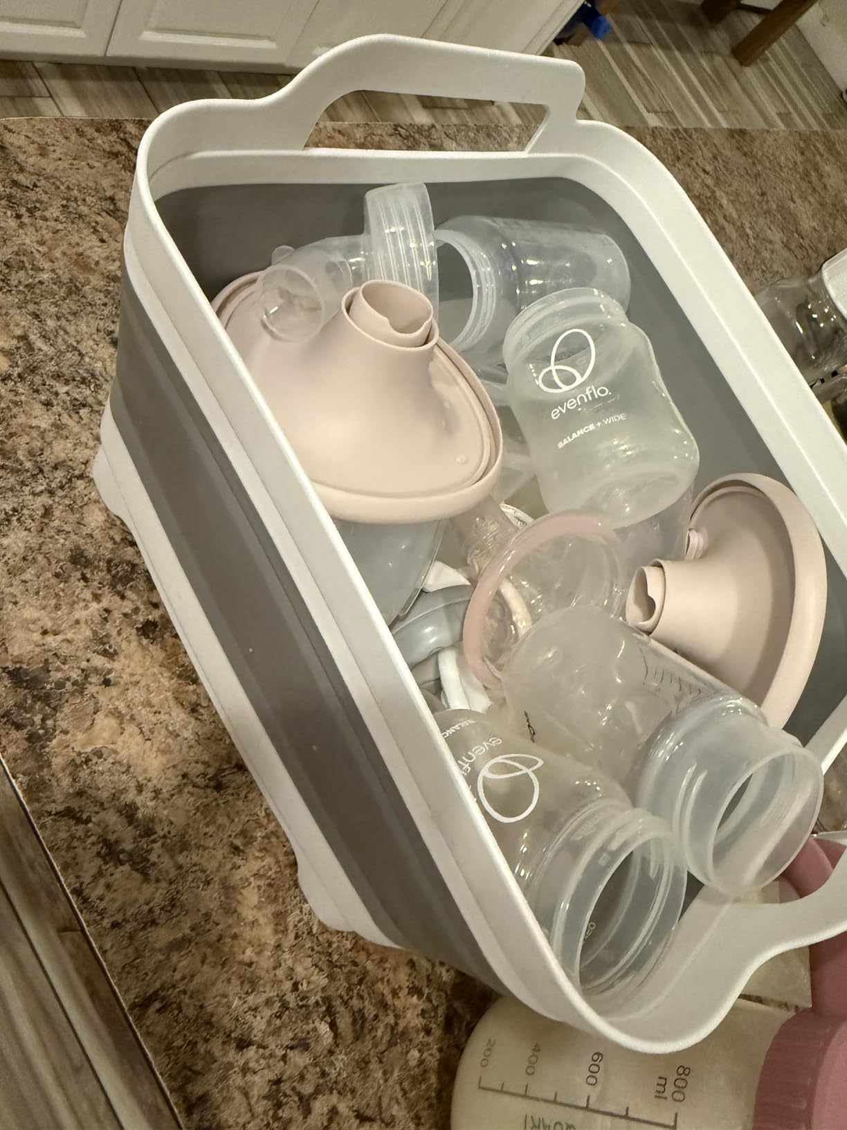 Collapsible Wash Basin 9L, Foldable Dish Tub with Drain Plug customer photo 1