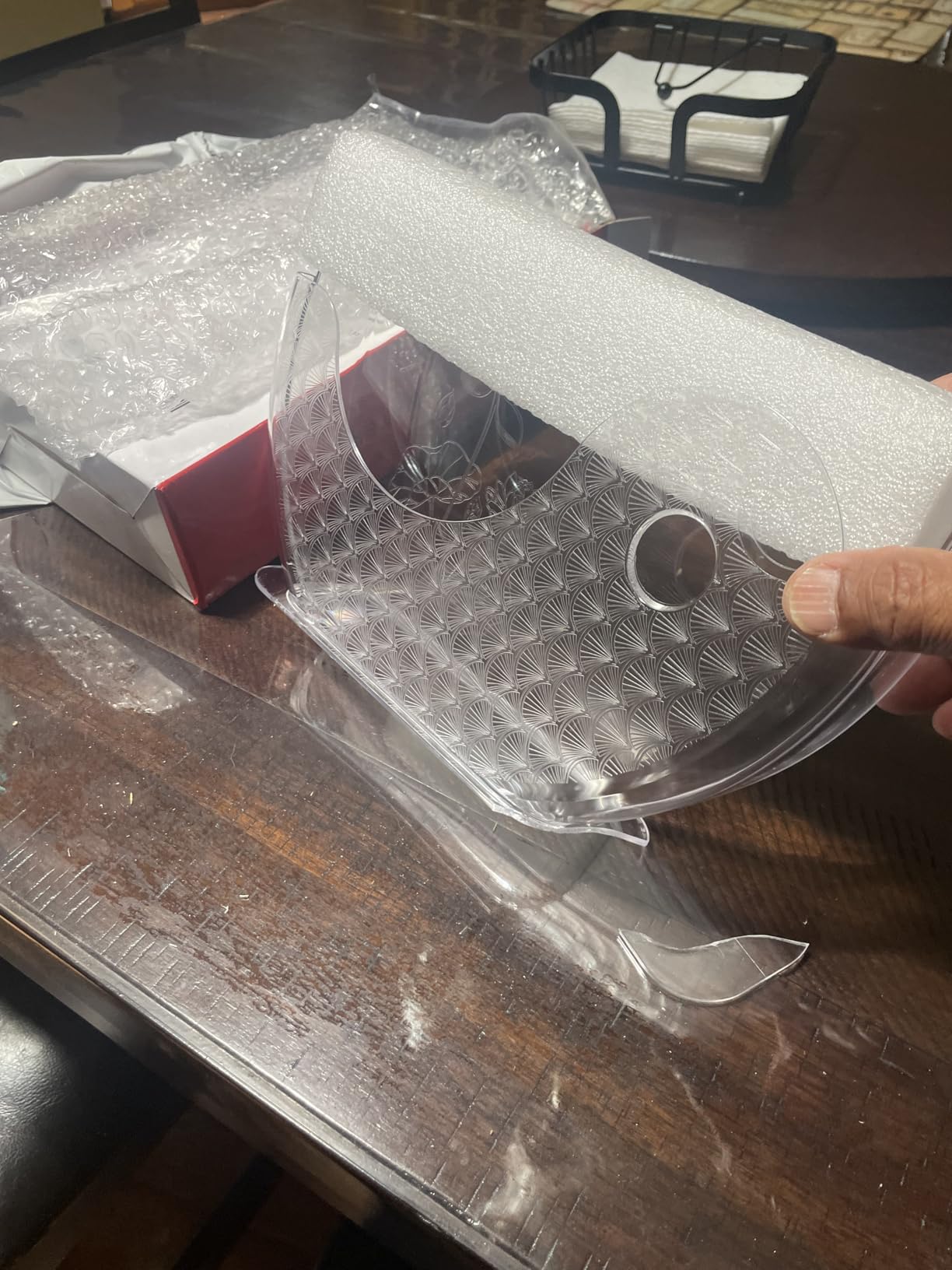 Rice Paper Water-Spring Roll Water Bowl & Holder - Summer Roll Maker - Banh Trang Holder (1 Pack, No Rice Paper) customer photo 2