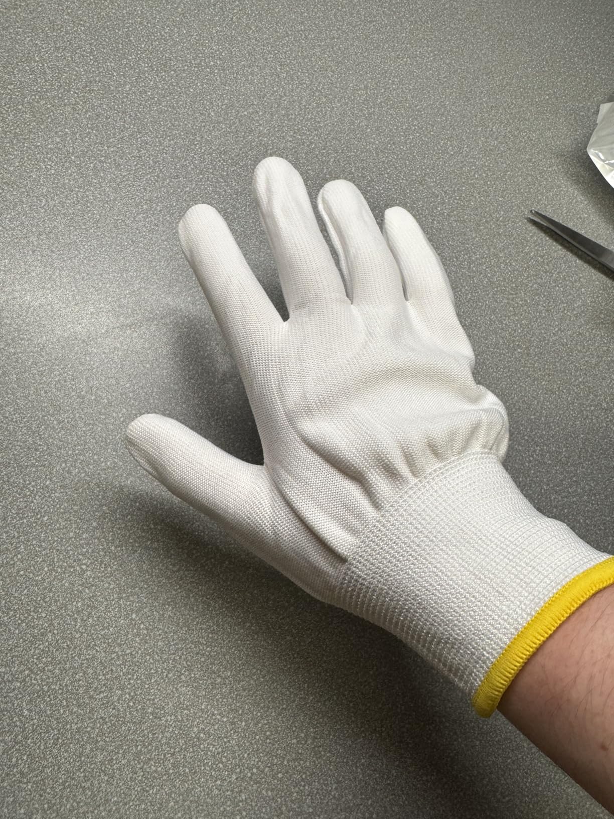 Dowellife ANSI A9 Cut Resistant Glove Food Grade, Stainless Steel Mesh Metal Knife Cutting Glove for Butcher Meat Cutting Oyster Shucking Kitchen Mandoline Chef Slicing Fish Fillet (X-Large) customer photo 2