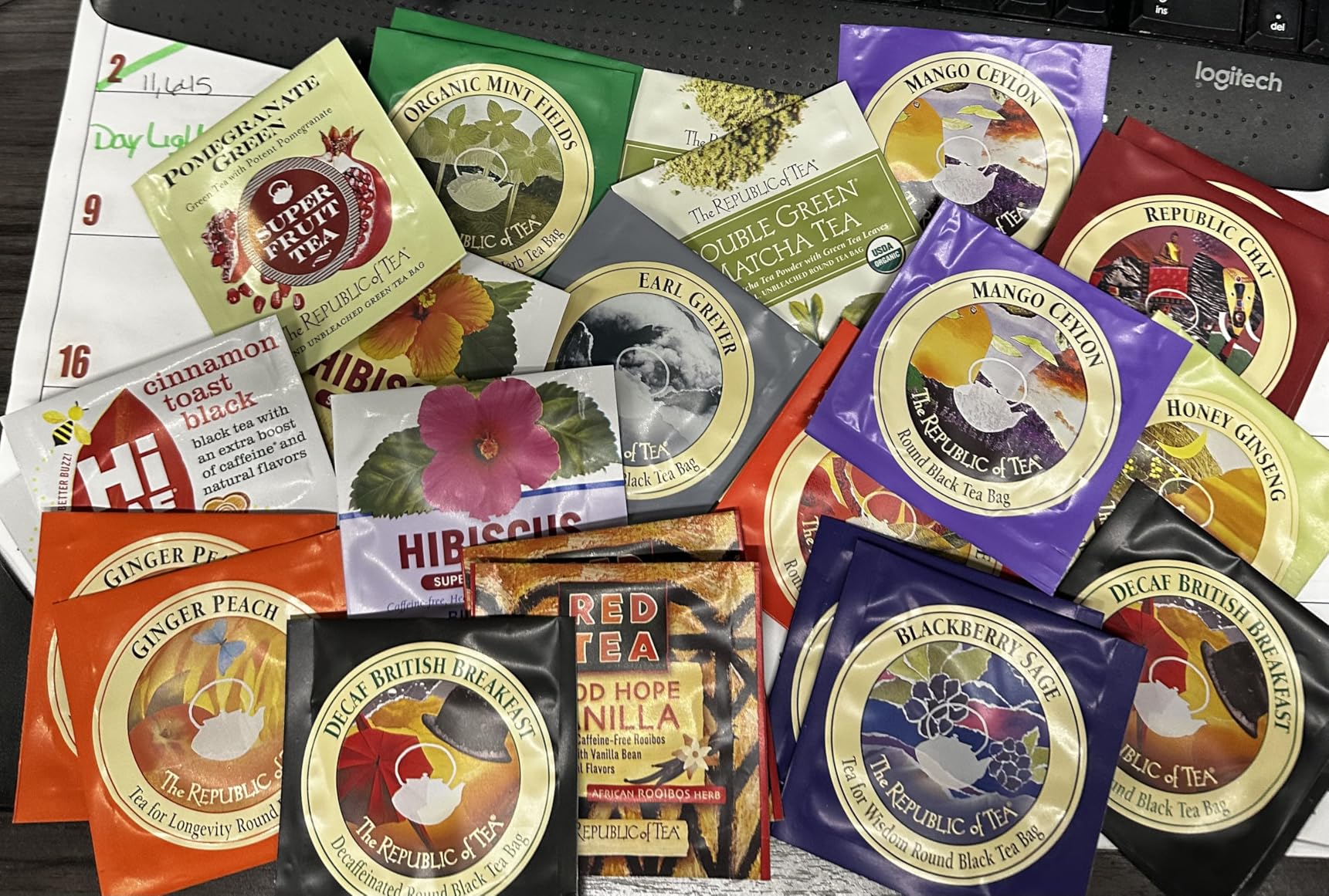 The Republic of Tea - Premium Assortment of Teas & Herbs, 40 Individually Wrapped Tea Bags customer photo 2