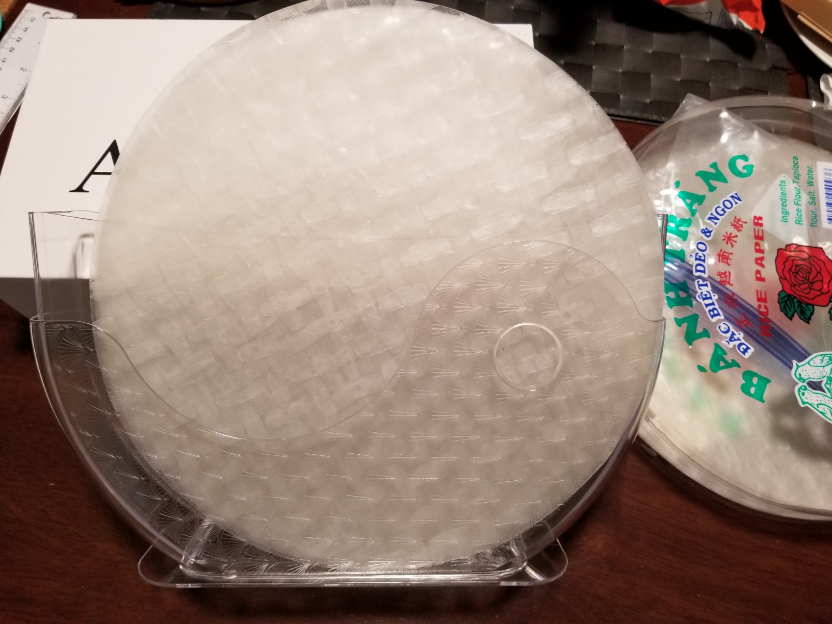 Summer Roll Water Bowl, Rice Paper Wrappers Holder customer photo 1