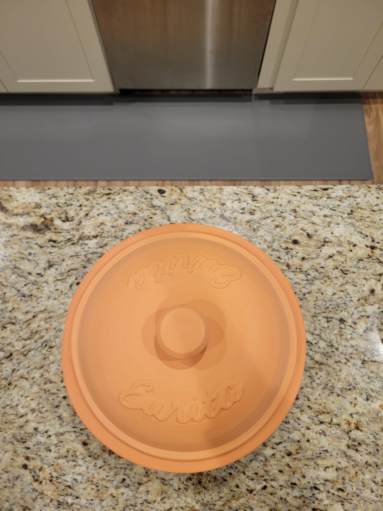 Reston Lloyd Eurita 2 Quart Terracotta Clay Dutch Oven - Natural, Lead & Cadmium Free, Oven & Microwave Safe customer photo 1