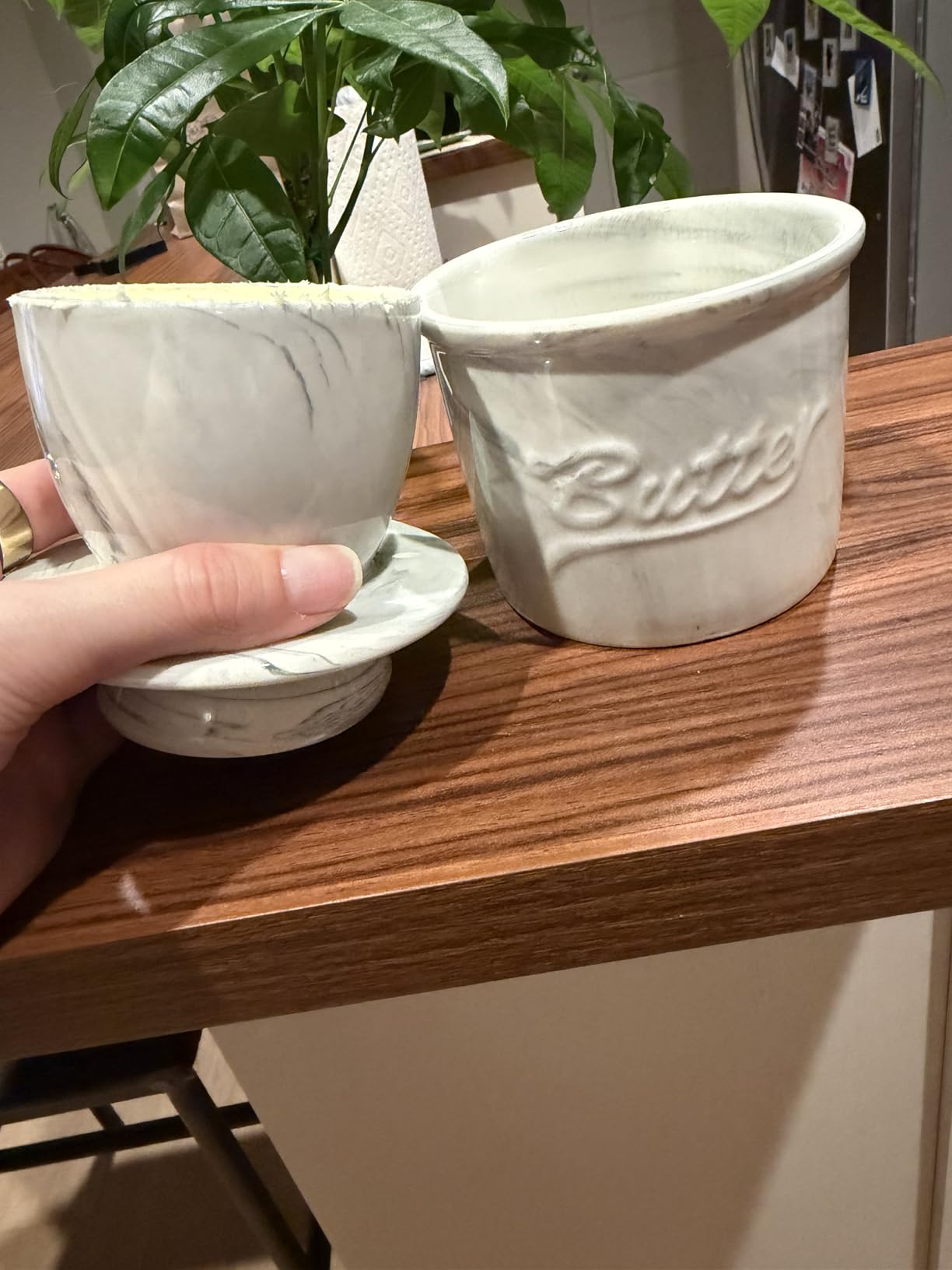 Dazey Butter Churn - Hand Crank Butter Churner- Manual Butter Maker- Beech Wood Butter Paddles Included customer photo 2