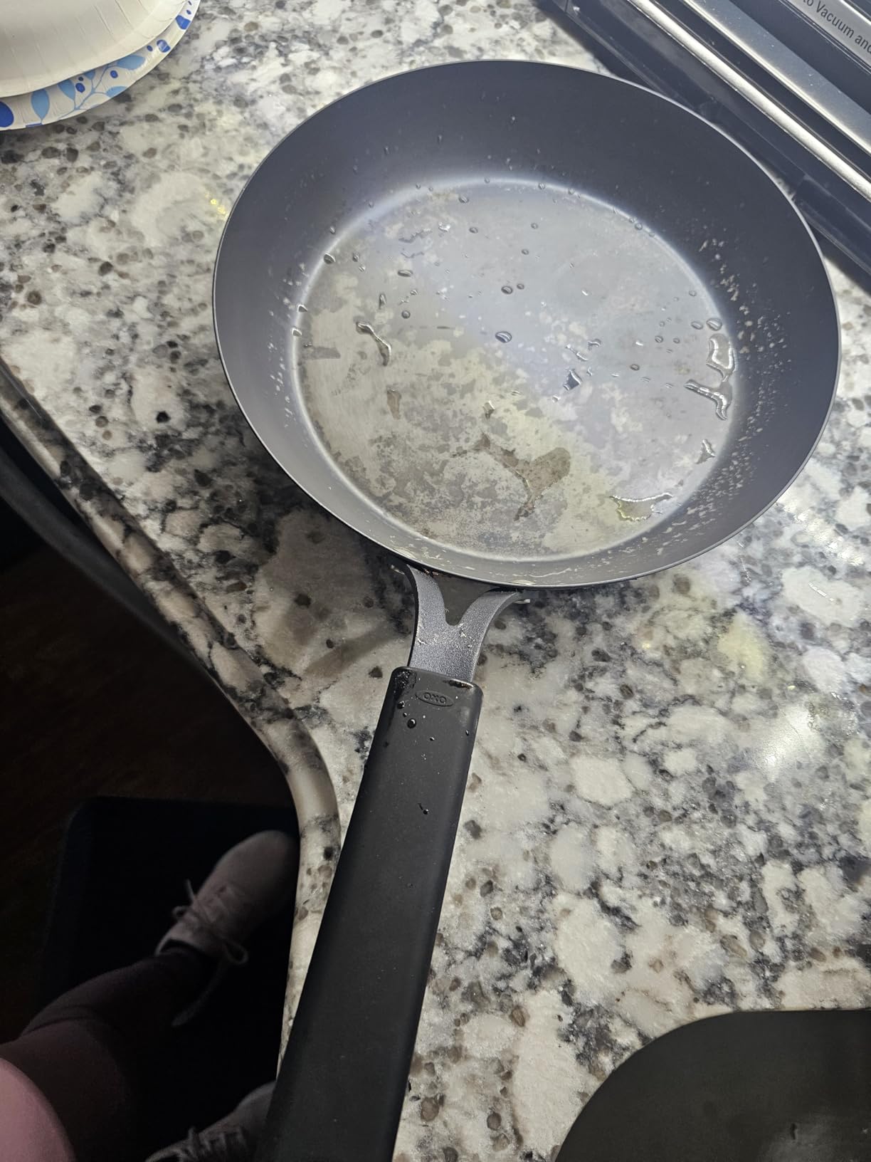 OXO Obsidian Pre-Seasoned Carbon Steel, 12