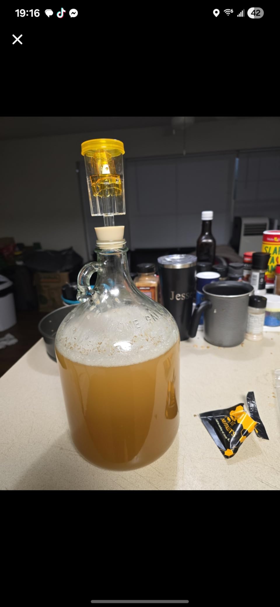 Craft A Brew - Mead Making Kit - Reusable Make Your Own Mead Kit - Yields 1 Gallon of Mead customer photo 1