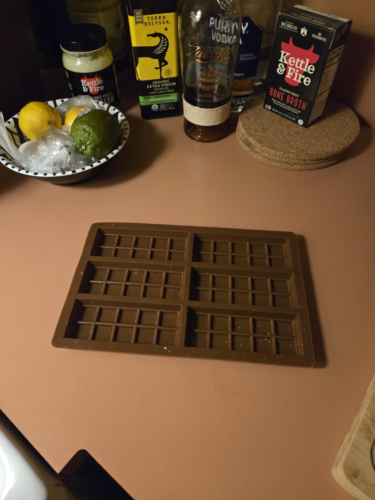 Chocolate Bar Mold - Non-Stick Chocolate Molds, Food Grade Silicone Deep Mold for Dubai Pistachio, Candy, Snacks customer photo 1