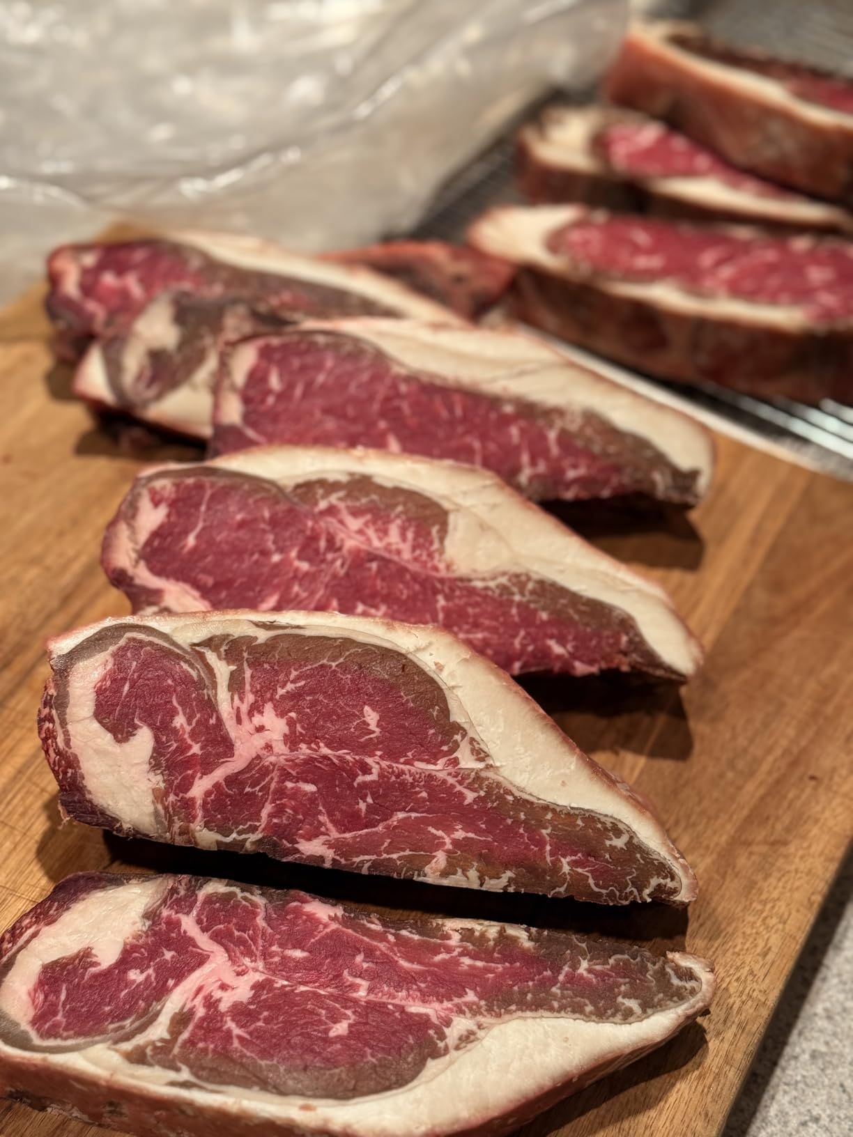DryAgePro Dry Age Bags for Meat, 12 x 24 Bags for Ribeye and Striploin up to 18 lbs, Pack of 5, No Vacuum Sealer Needed, Easy-to-Use Steak Aging Kit customer photo 1