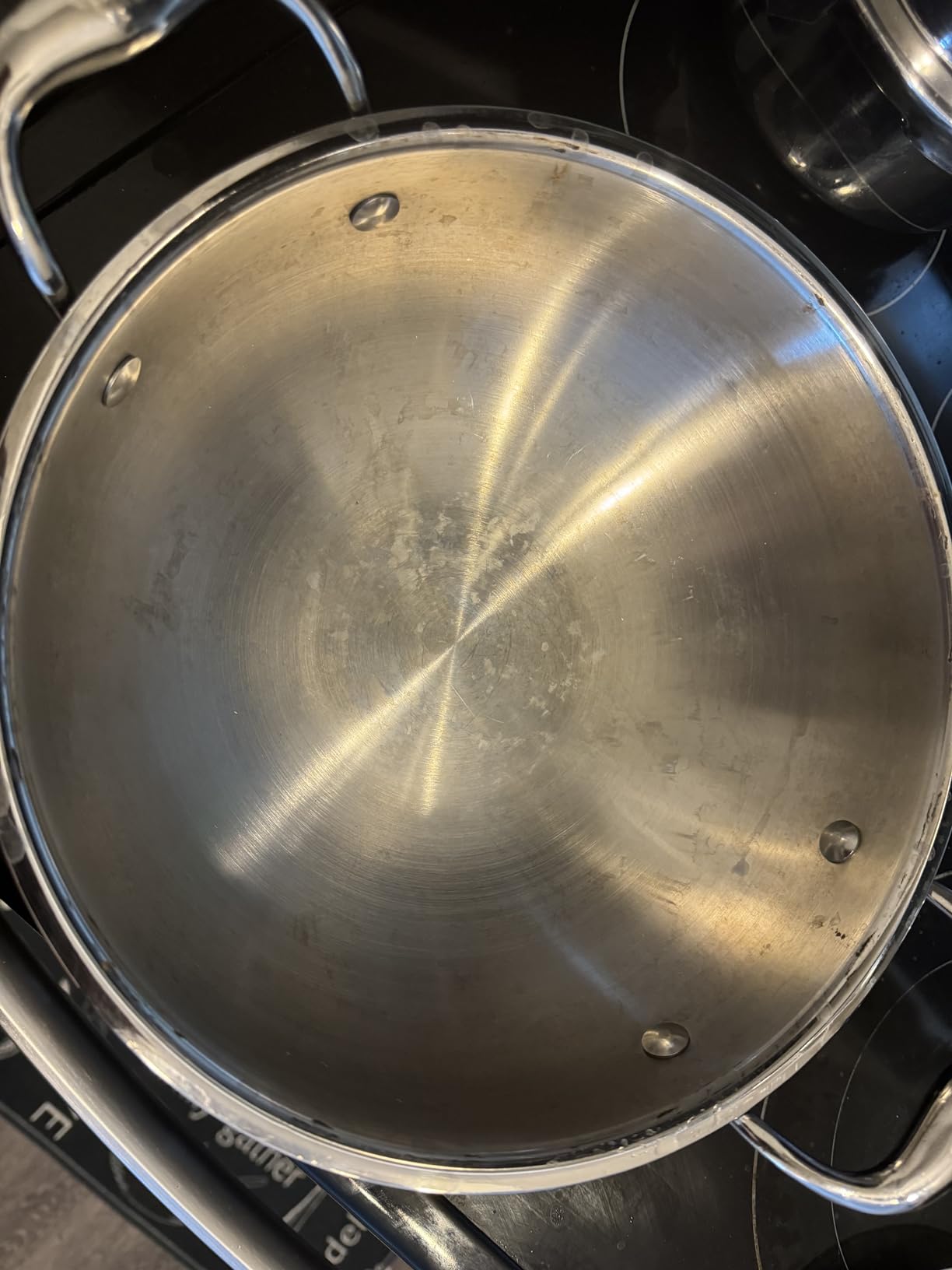 Vinod Platinum Kadai Triply Stainless Steel | Suitable For Indian Cooking, Sauces, Stews, Soups | Deep/Extra Deep Kadai With Lid | Induction, Electric Friendly (Extra Deep Kadai, 18cm) customer photo 1