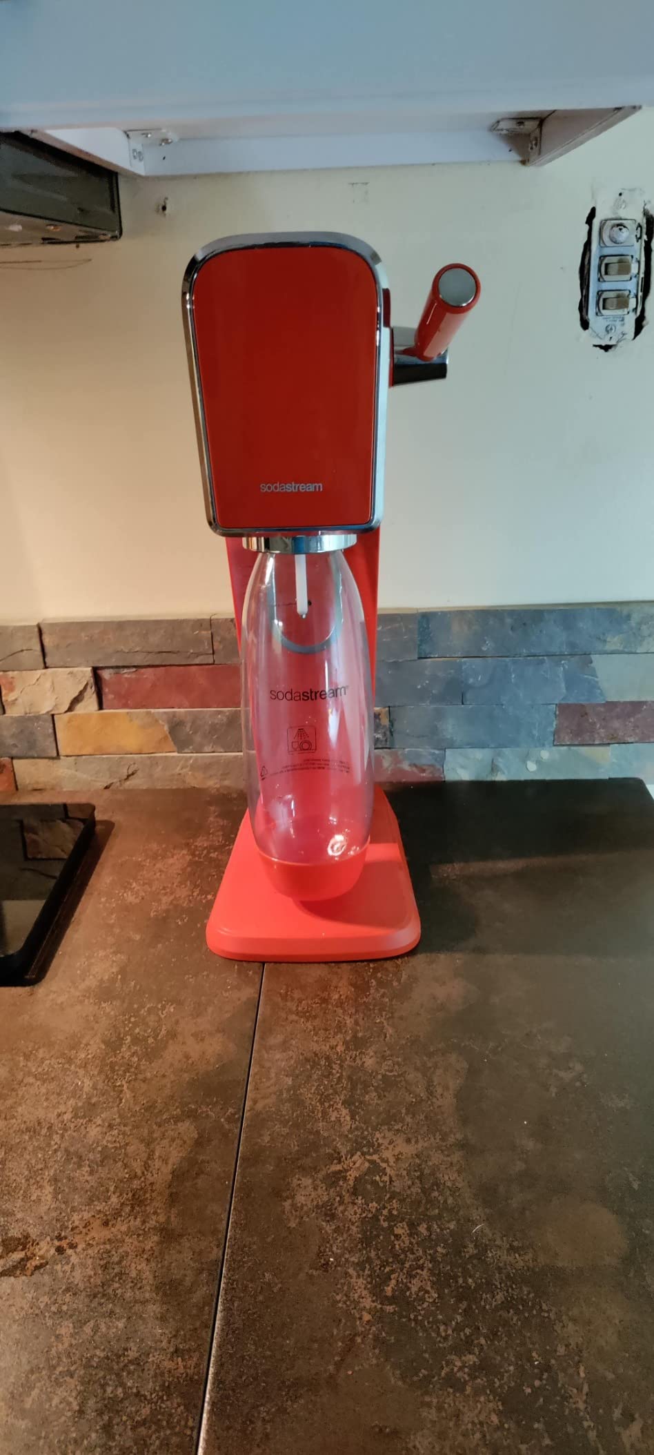 SodaStream Art Sparkling Water Maker (Black) with CO2 and Dishwasher Safe Bottle customer photo 1