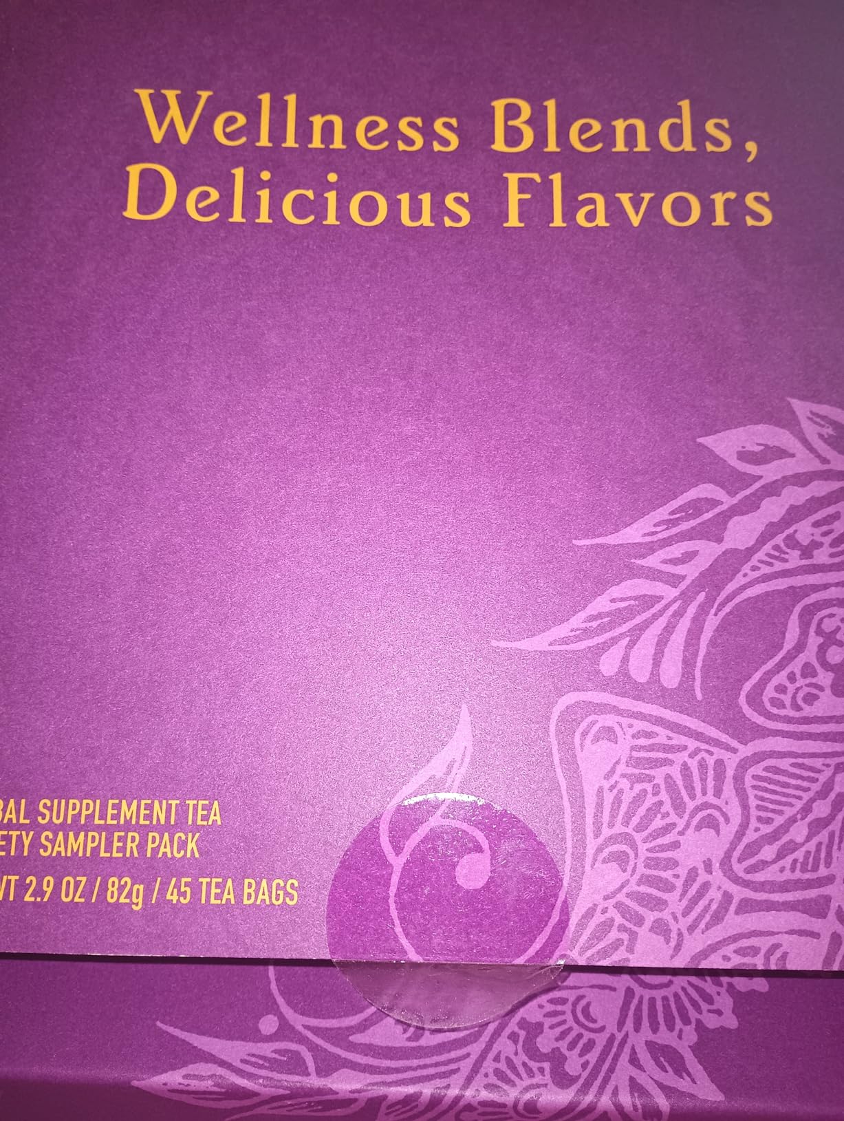 Yogi Organic Tea Sampler Gift Box (45 Tea Bags) Assorted Delicious Wellness Blends - 9 Favorite Herbal, Green & Black Varieties | Gift Box, 9 Favorite, Assorted, Delicious, Wellness Teas customer photo 2