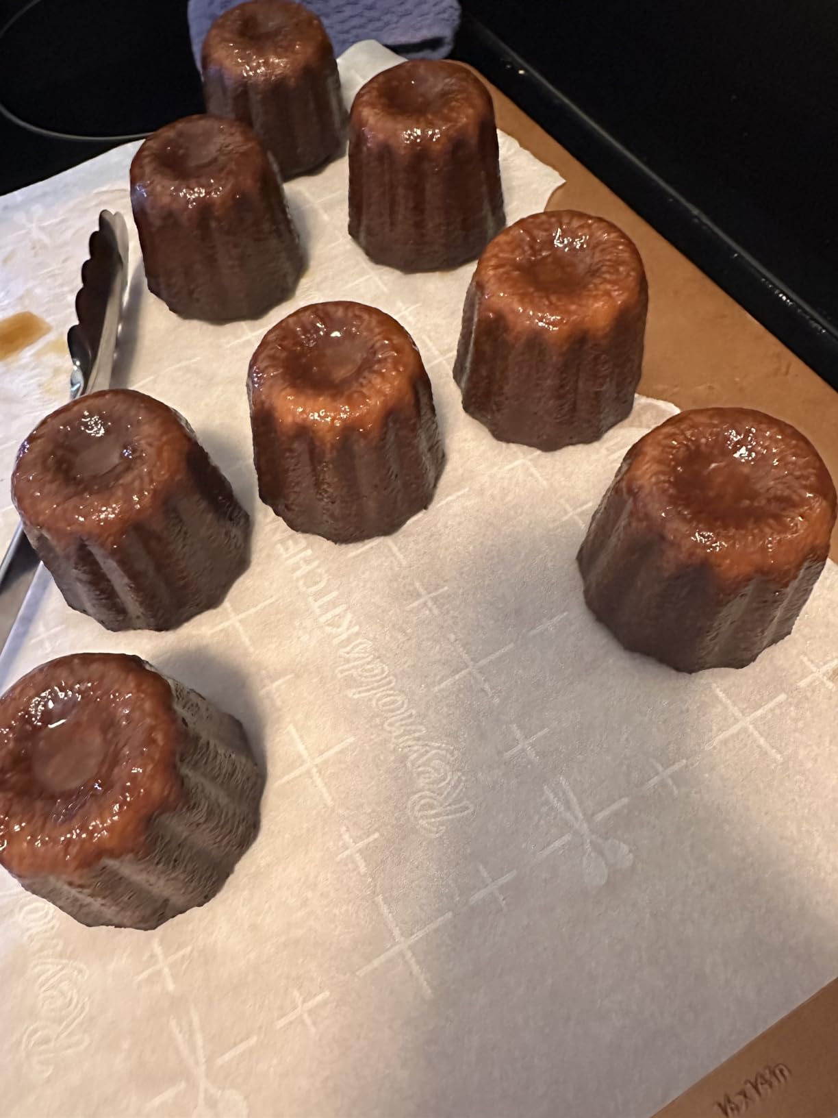 Carbon Steel 12-Cavity Non-Stick Canele Mold Cake Pan customer photo 2