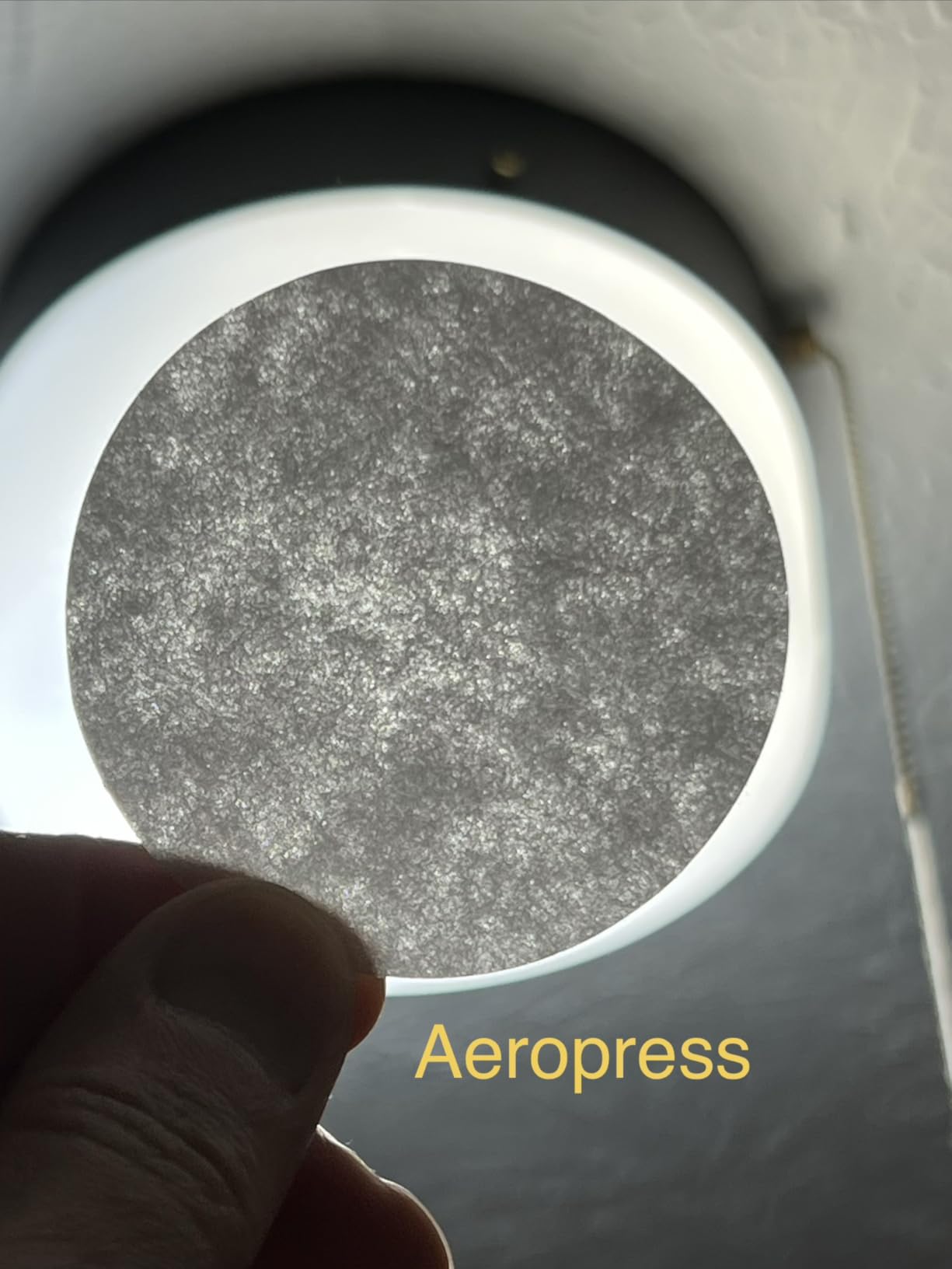 Replacement Paper Filter Packs Laicky 800 Count Unbleached Coffee Filter Paper Round Coffee Maker Filters Compatible with Aerobie Aeropress Coffee and Espresso Makers Disposable Coffe Tea Filters customer photo 1