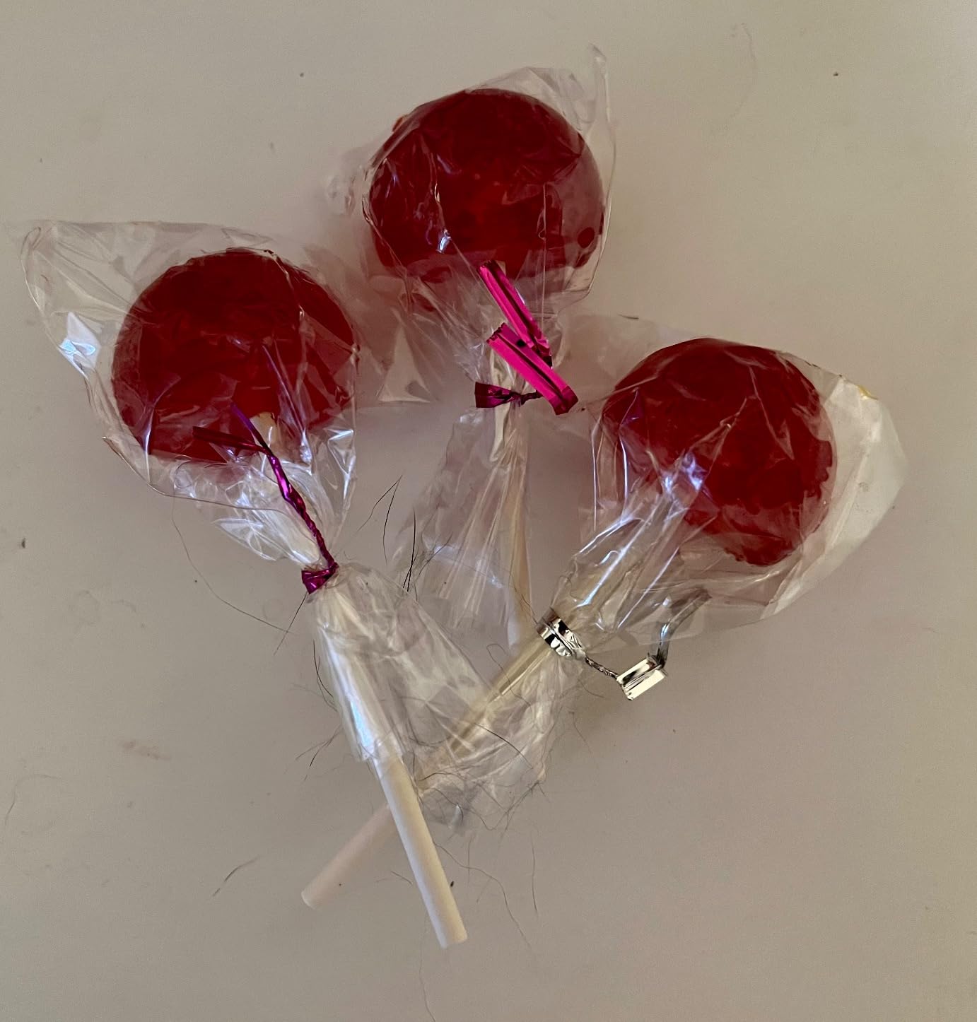 Webake Lollipop Molds Set of 3, Silicone Sphere Hard Candy Sucker Molds with 100 Paper Lollipop Sticks, Round 3D Candy Ice Chocolate Cake Pop Molds with Lids customer photo 1
