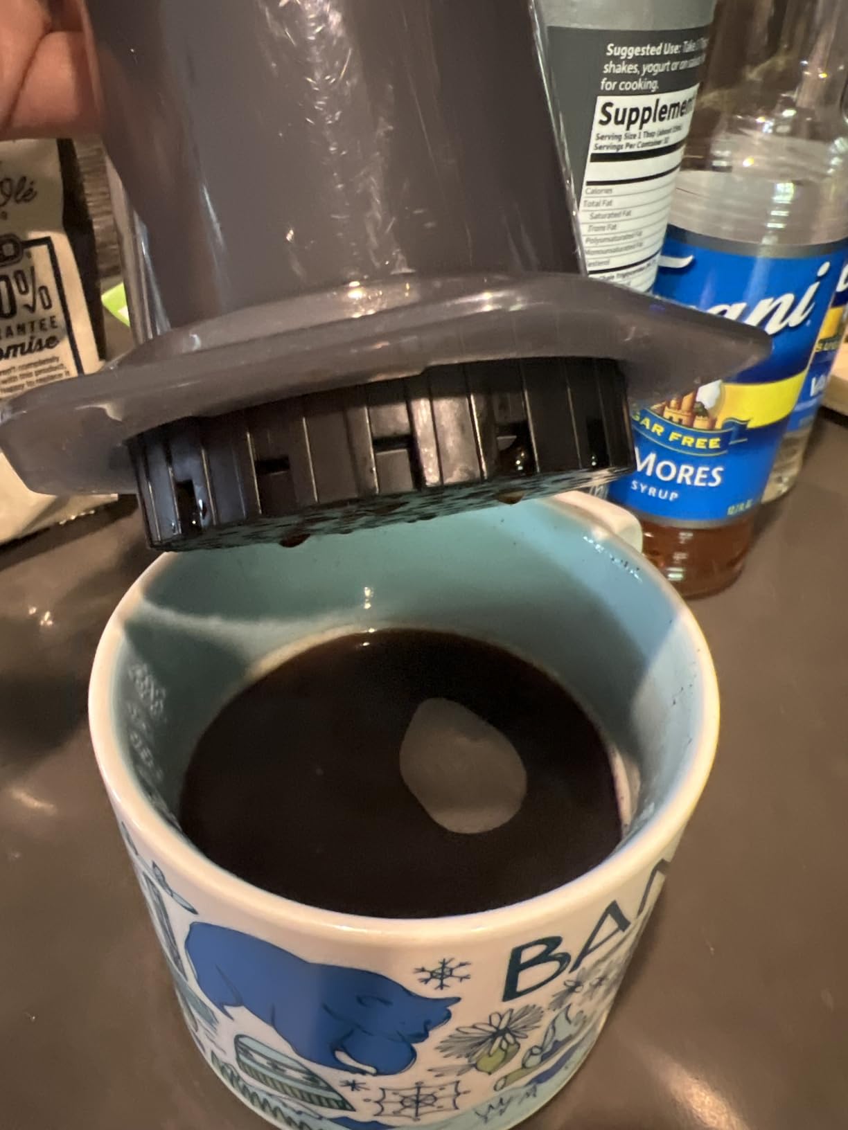 AeroPress 316 Stainless Steel Reusable Filter, Durable Metal Coffee Filter, Sustainable, Eco-Friendly, Travel-Friendly, Fits Standard Size AeroPress Manual Coffee Makers customer photo 1