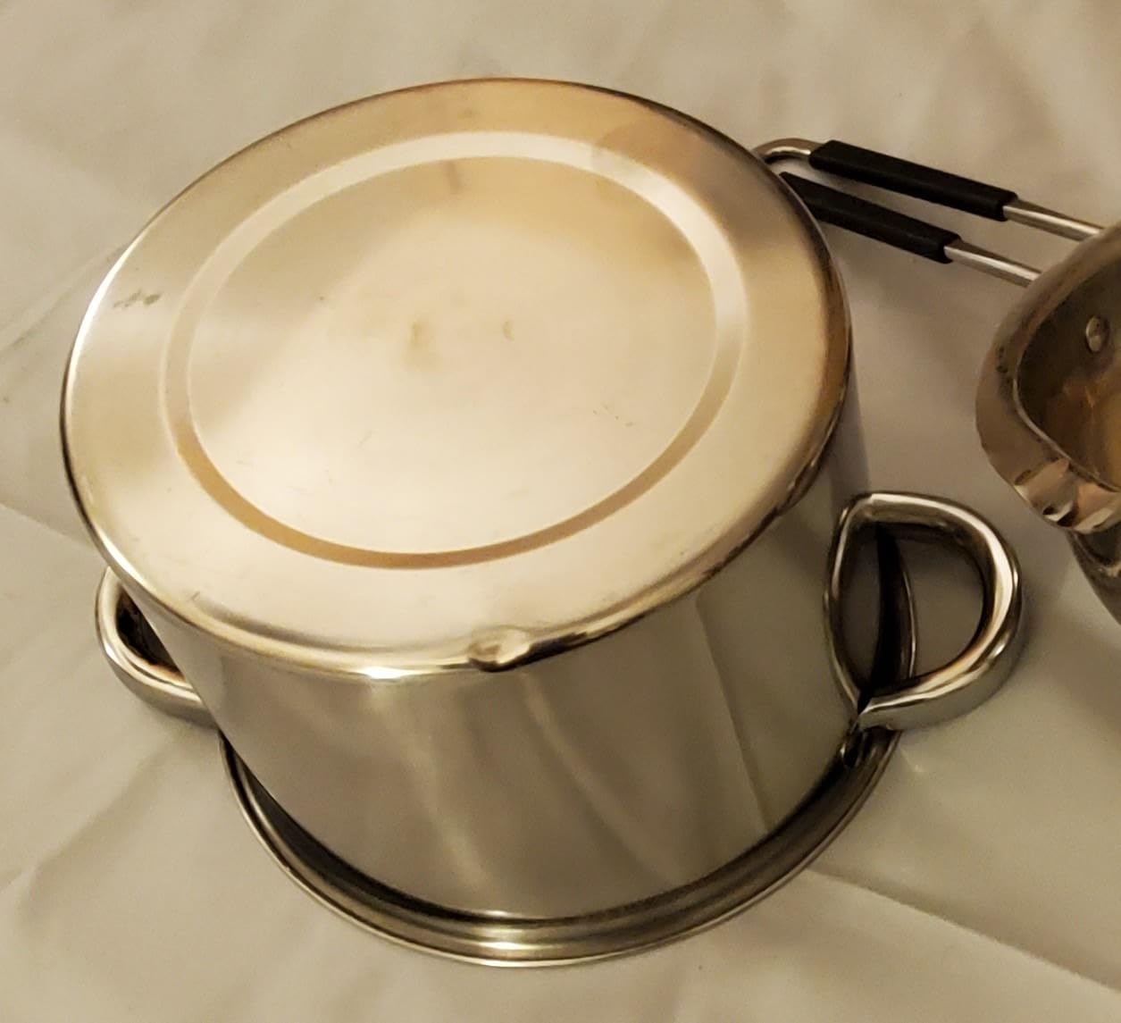 Double Boiler Pot Set,1200ML Double Boiler for Chocolate Melting, 2800ML 304 Stainless Steel Pot With Silicone Spatula for Melting Chocolate, Candy, Candle, Soap, Wax customer photo 2