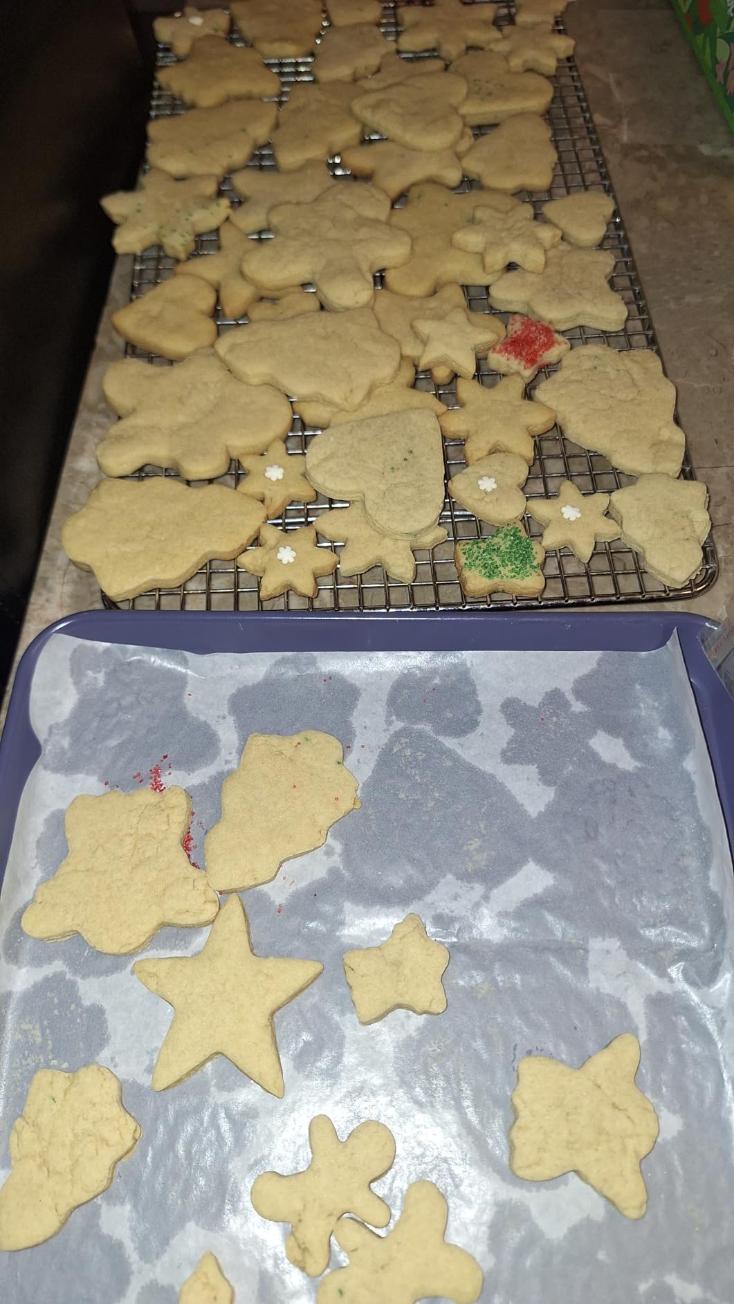 Christmas Cookie Cutter Set - 18 Piece Gingerbread Man, Snowflake, Tree, Heart, Star, Angel Shapes for Holiday Winter Baking customer photo 2