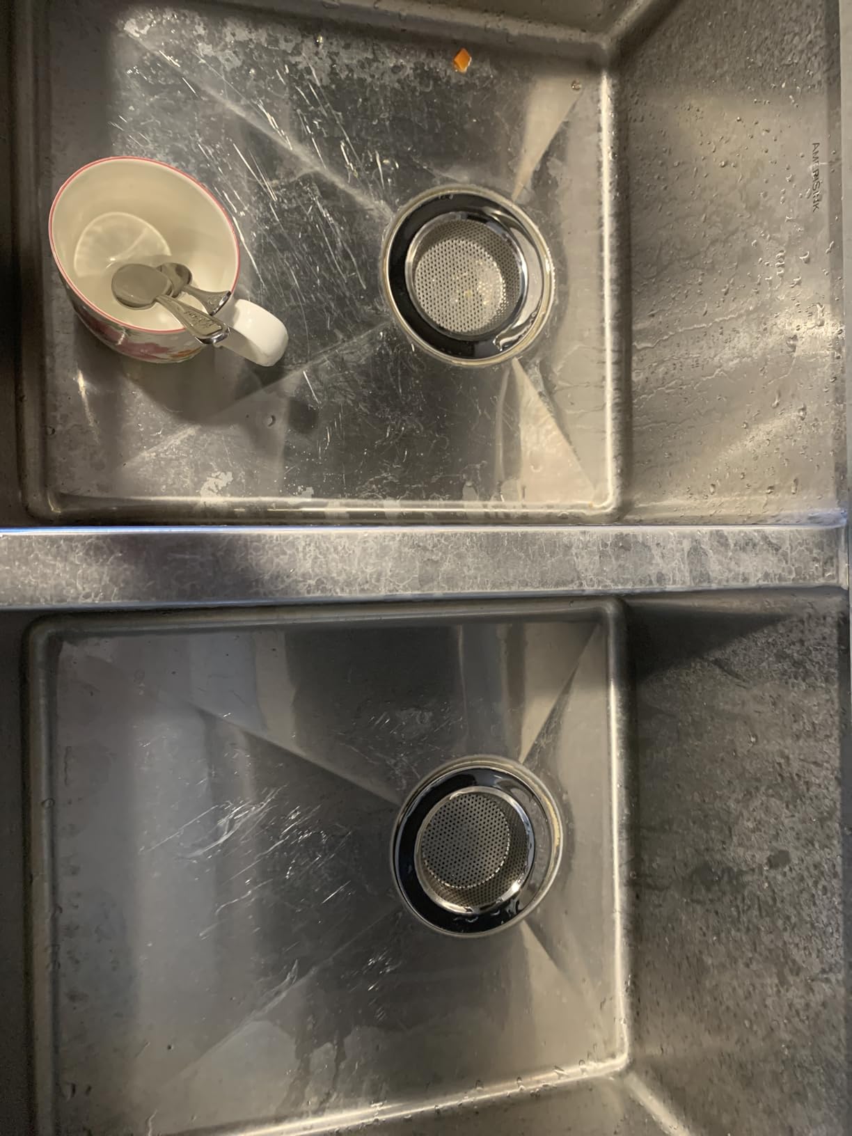 2 Pcs Sink Strainer for Most Kitchen Sink Drain Basket, Upgraded Double-Layer Safe Design Kitchen Sink Strainer (Outer Diameter 4.5 Inch) customer photo 1