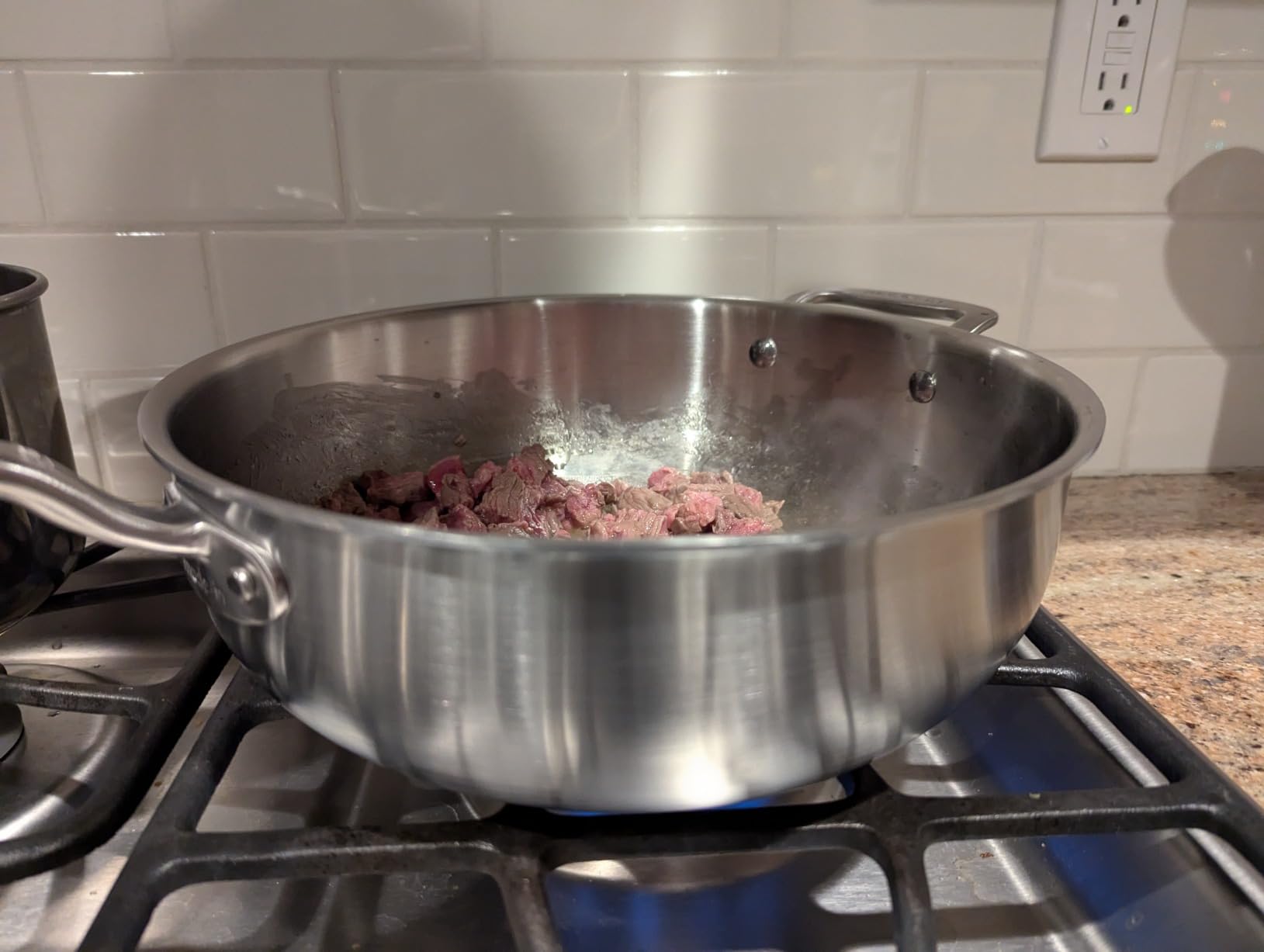 Made In Cookware | 2 Quart Stainless Steel Saucier Pan | 5 Ply Stainless Clad | Professional Cookware | Crafted in Italy | Induction Compatible customer photo 2