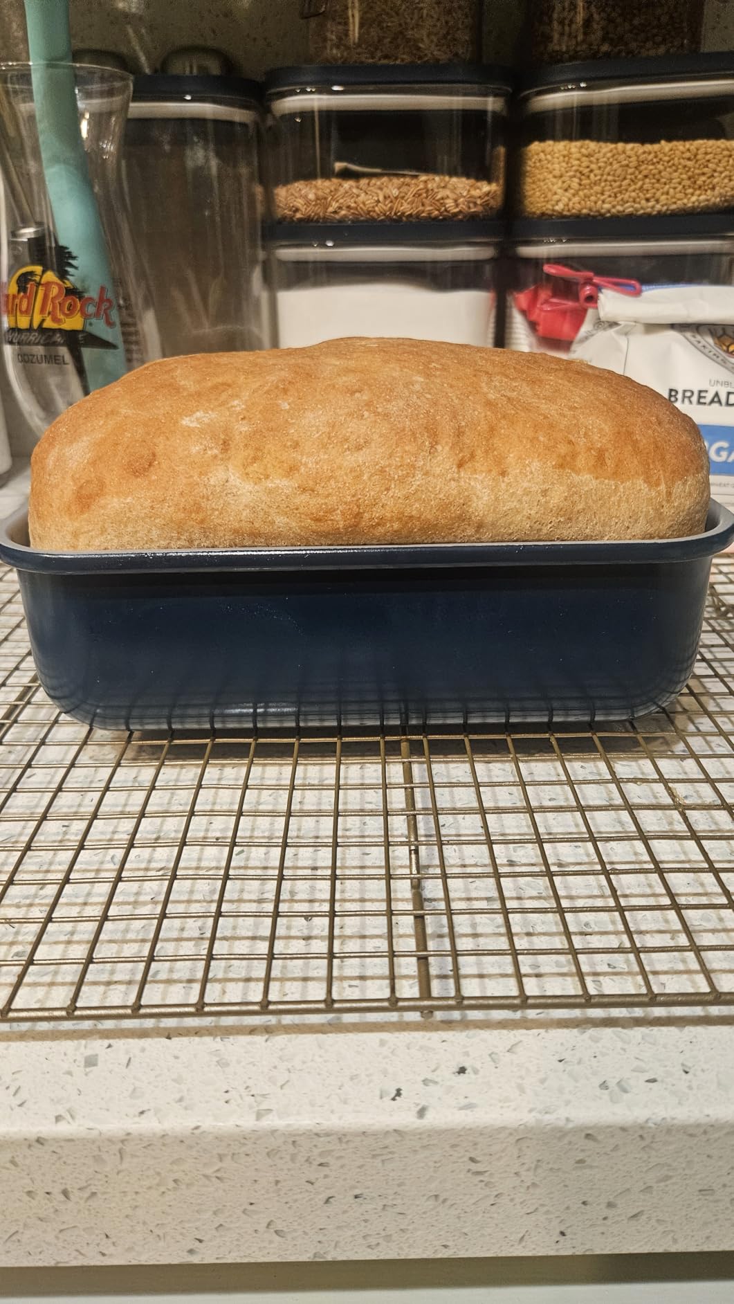 Caraway Non-Stick Ceramic 1 lb Loaf Pan - Naturally Slick Ceramic Coating - Non-Toxic, PTFE & PFOA Free - Perfect for Pound Cakes, Breads, & More - Navy customer photo 2
