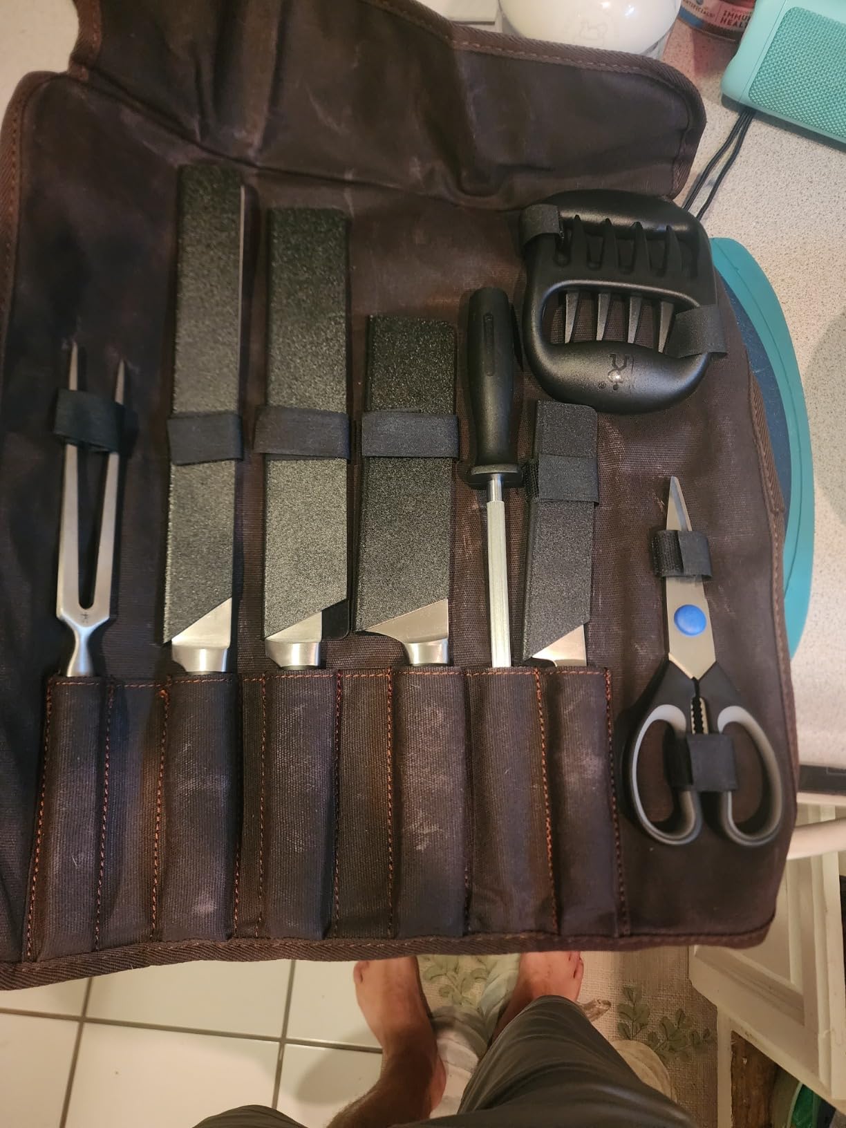 Henckels Forged Accent 9-pc Barbecue Carving Tool Set,Black customer photo 2