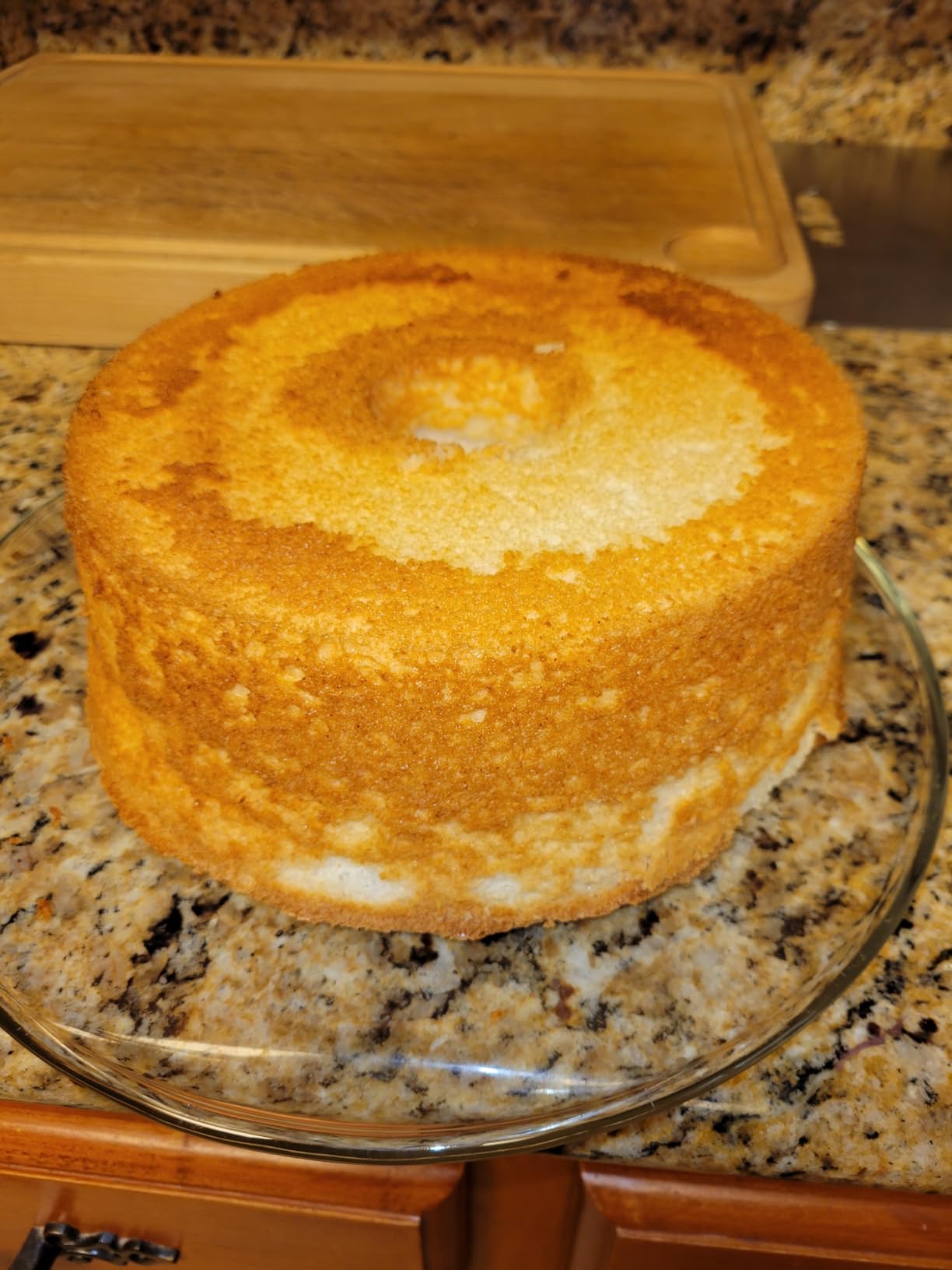 HONGBAKE Angel Food Cake Pan with Removable Bottom, 10 Inch Tube Pan, Nonstick Pound Cake Pans for Baking, Chiffon Cake Mold, 16-Cup, Heavy Duty - Dark Grey customer photo 1