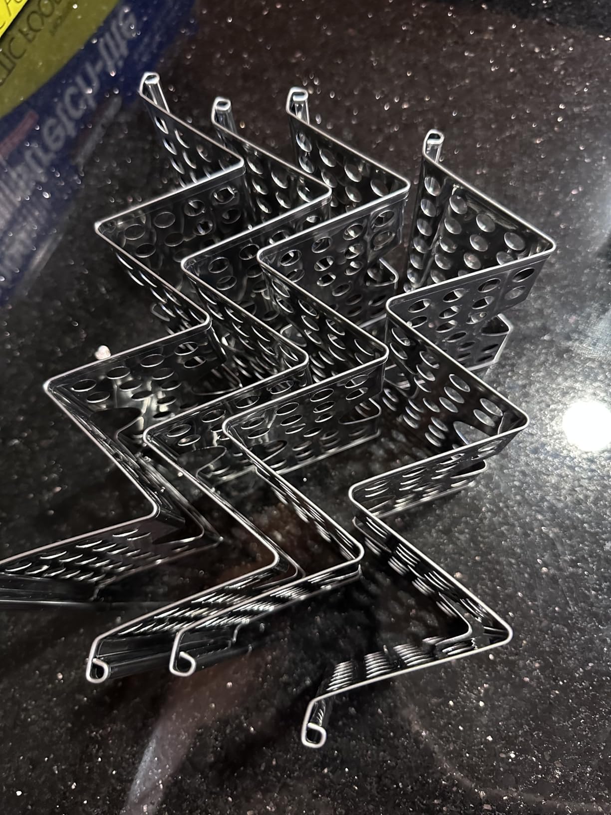 Taco Holders Set of 4, Taco Stand, Stainless Steel Taco Holder, Each Can Hold 3 Tortillas, with Easy-Access Handle, Fits Microwave, Air Fryer and Oven customer photo 2