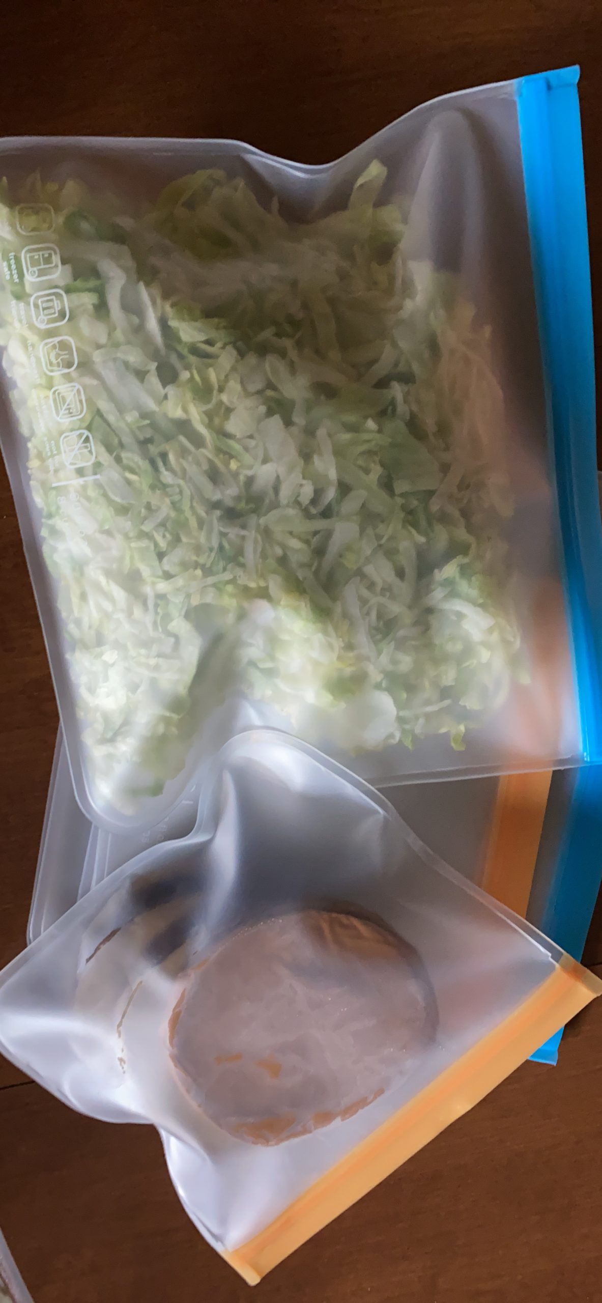 10 Pack Dishwasher Safe Reusable Bags, Leakproof Reusable Freezer Bags, BPA Free Food Storage Bags for Lunch Marinate Food Travel - 3 Gallon 3 Snack 4 Sandwich Bags customer photo 2
