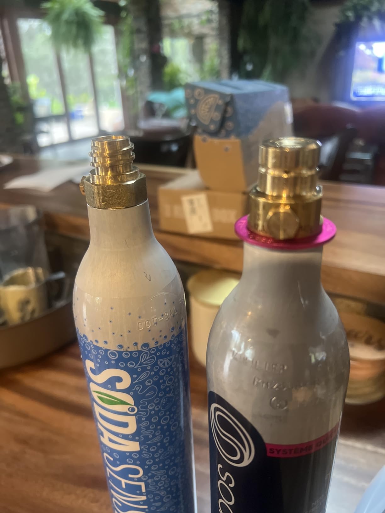 SodaStream Gaia Sparkling Water Machine - Black customer photo 1