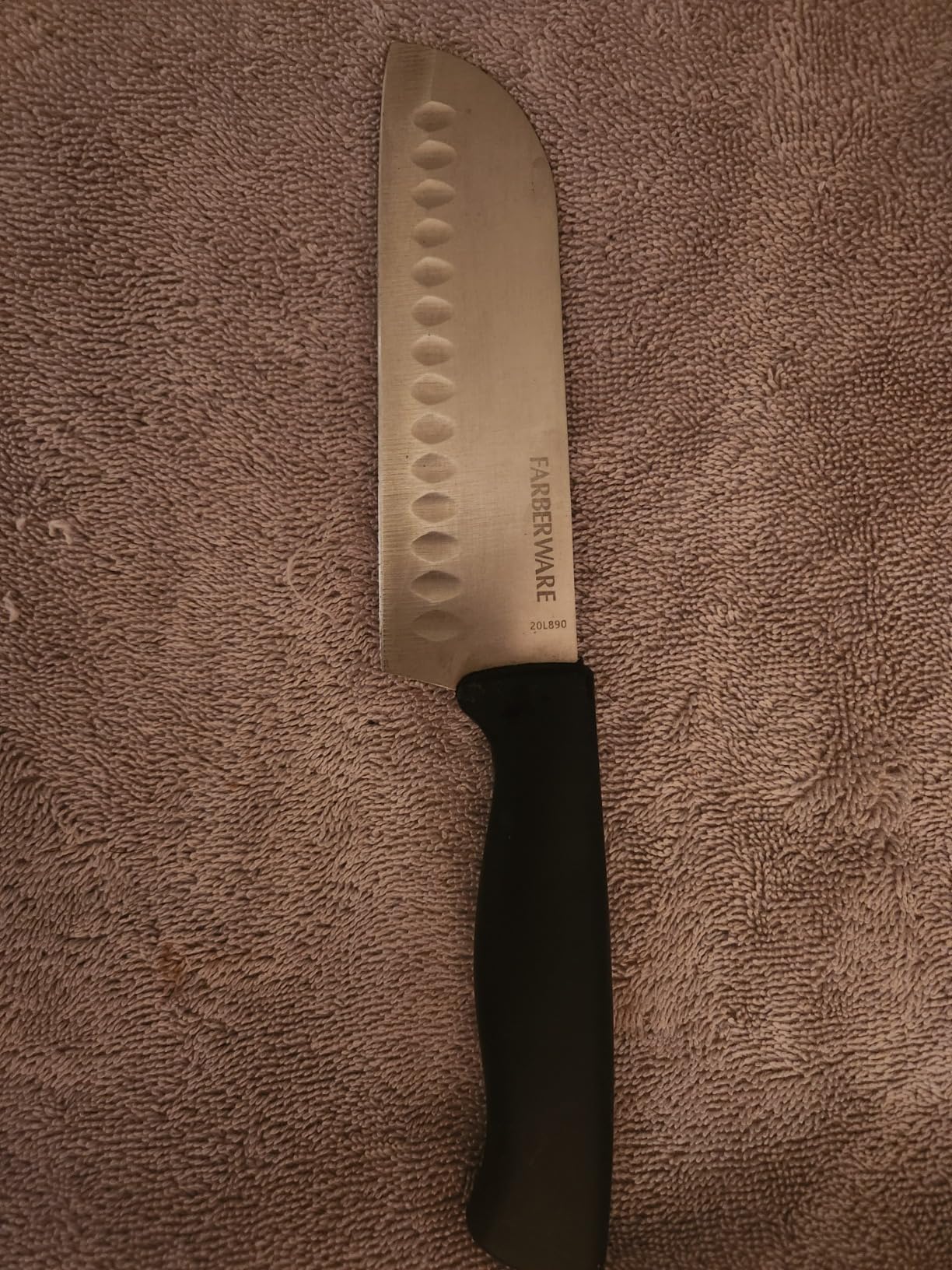 Farberware Edgekeeper 5-Inch Santoku Knife with Self-Sharpening Blade Cover customer photo 1