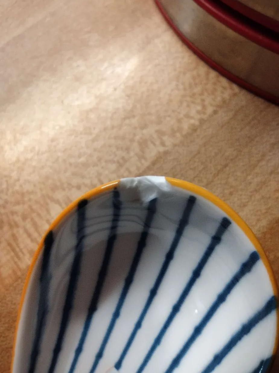 IQCWOOD Ceramic Asian Soup Spoons, Blue and White Japanese Spoon for Soup Rice Ramen Pho Wonton Dumpling Miso, Deep Oval Hook Design, Gifts for Friends Parents Family customer photo 2