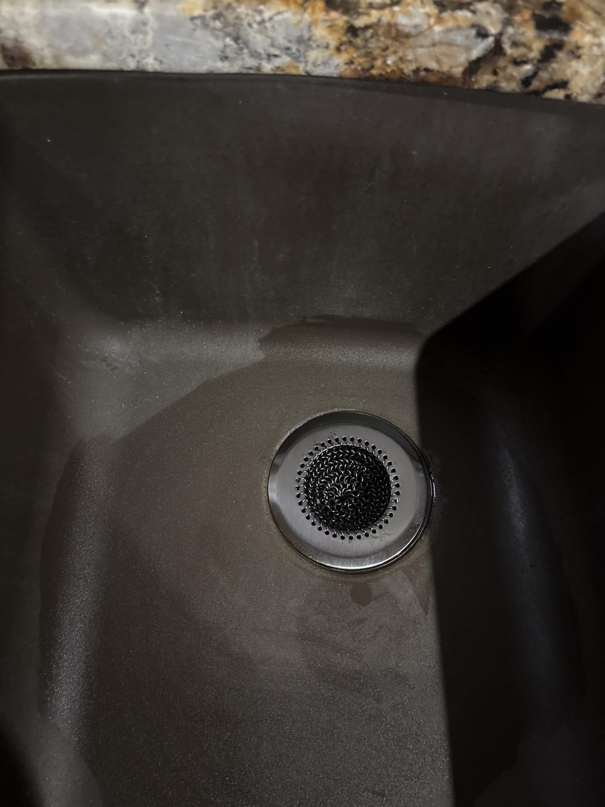 Revolutionary Kitchen Sink Drain Strainer/Patented Reversible Chain Mesh, Effortless Cleaning & Debris Catcher, Large Capacity, No Clog, 304 Stainless Steel & Rust-Proof/Handmade customer photo 1