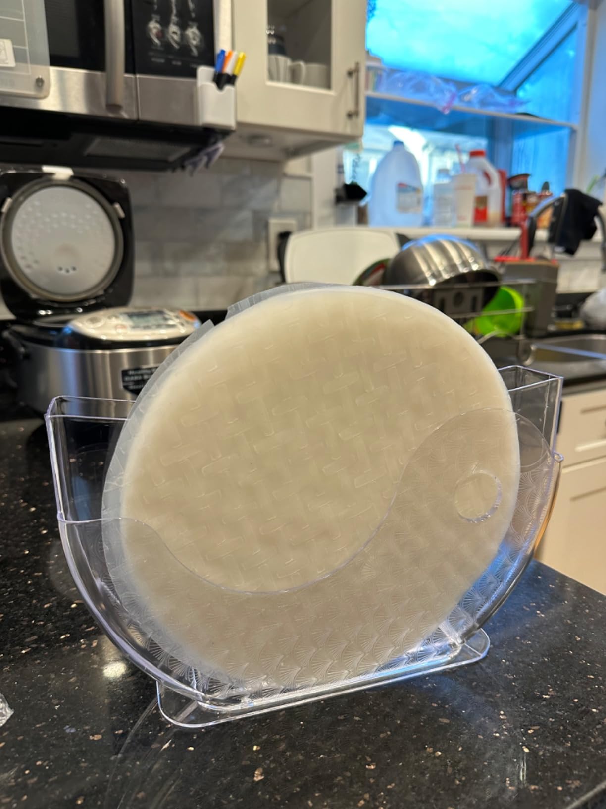 Rice Paper Water Bowl Dipper Spring Roll Water Bowl Spring Roll Water Dipper Rice Bowls Rice Paper Wrappers Spring Roll Maker customer photo 1
