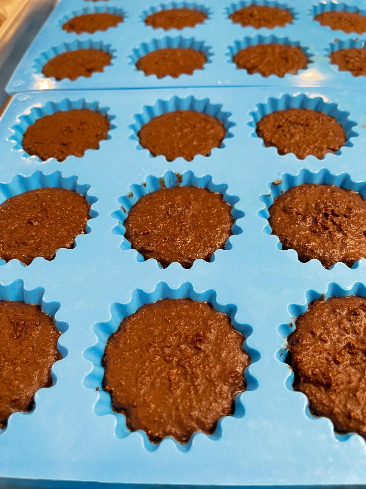 Sidosir 2Pcs Canele Mold Silicone, 12-Cavity Nonstick Canele Silicone Baking Cake Pan customer photo 2