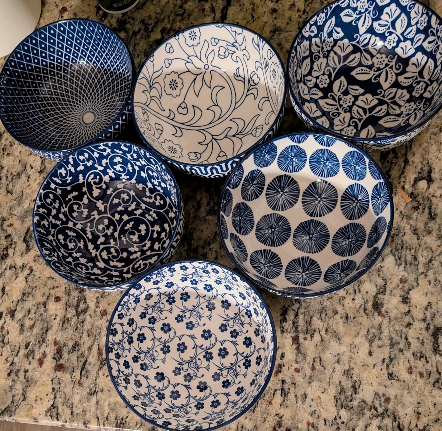 Selamica Ceramic 4 OZ Dipping Bowls Set, 3.5 Inch Mini Bowl for Dipping, Side Dishes, Microwave Dishwasher Safe, Set of 6, Assorted Colors customer photo 1