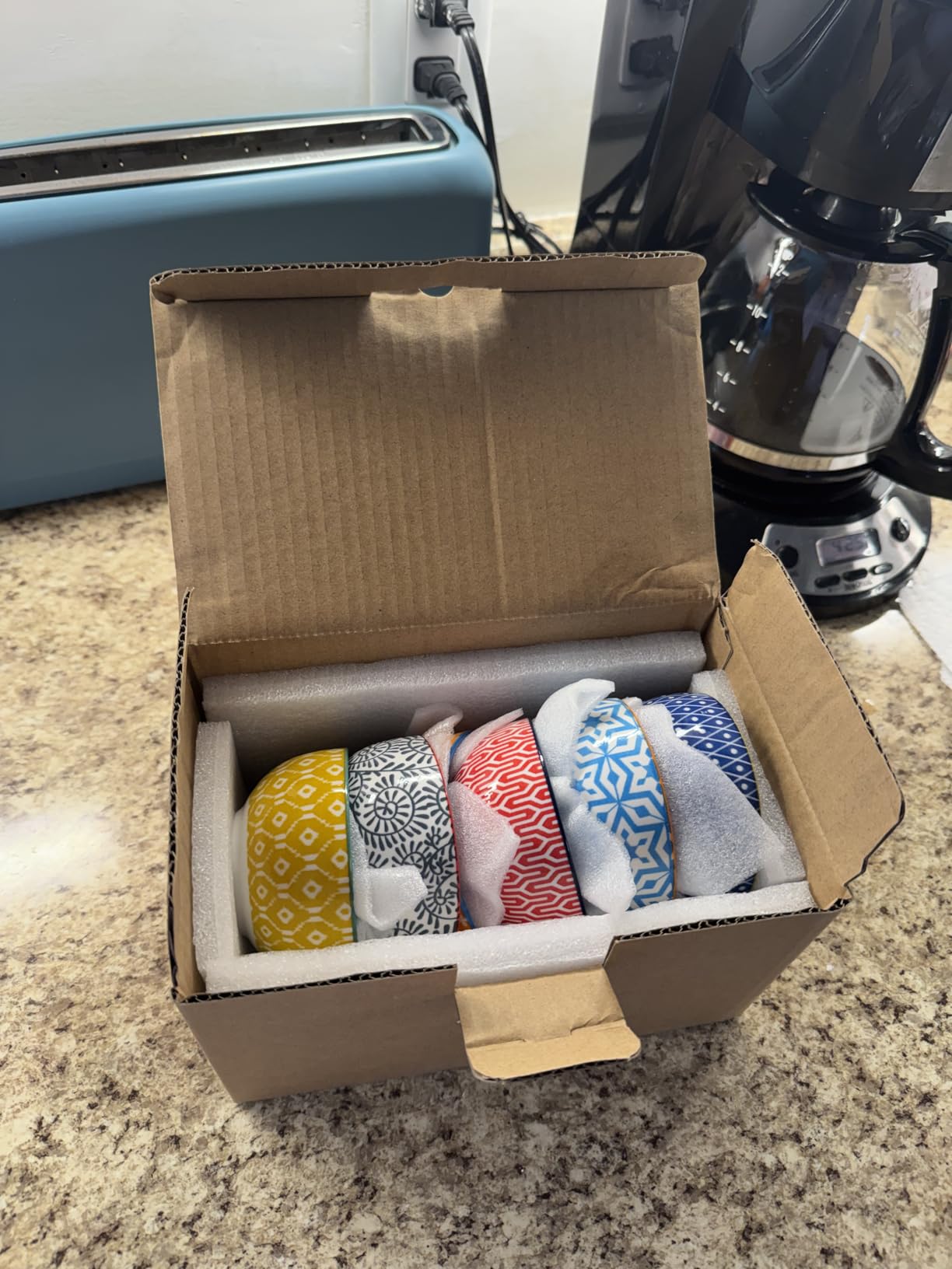 Selamica Ceramic 4 OZ Dipping Bowls Set, 3.5 Inch Mini Bowl for Dipping, Side Dishes, Microwave Dishwasher Safe, Set of 6, Assorted Colors customer photo 2