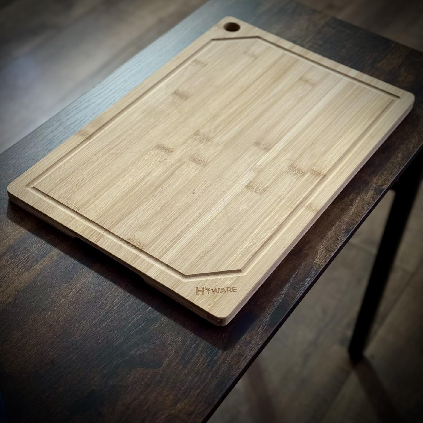 30 x 20 Extra Large Bamboo Cutting Board for Kitchen, Cutting Board Stove Top Cover, Butcher Block Chopping Board with Handle and Juice Groove, Large Charcuterie Board Over the Sink customer photo 2
