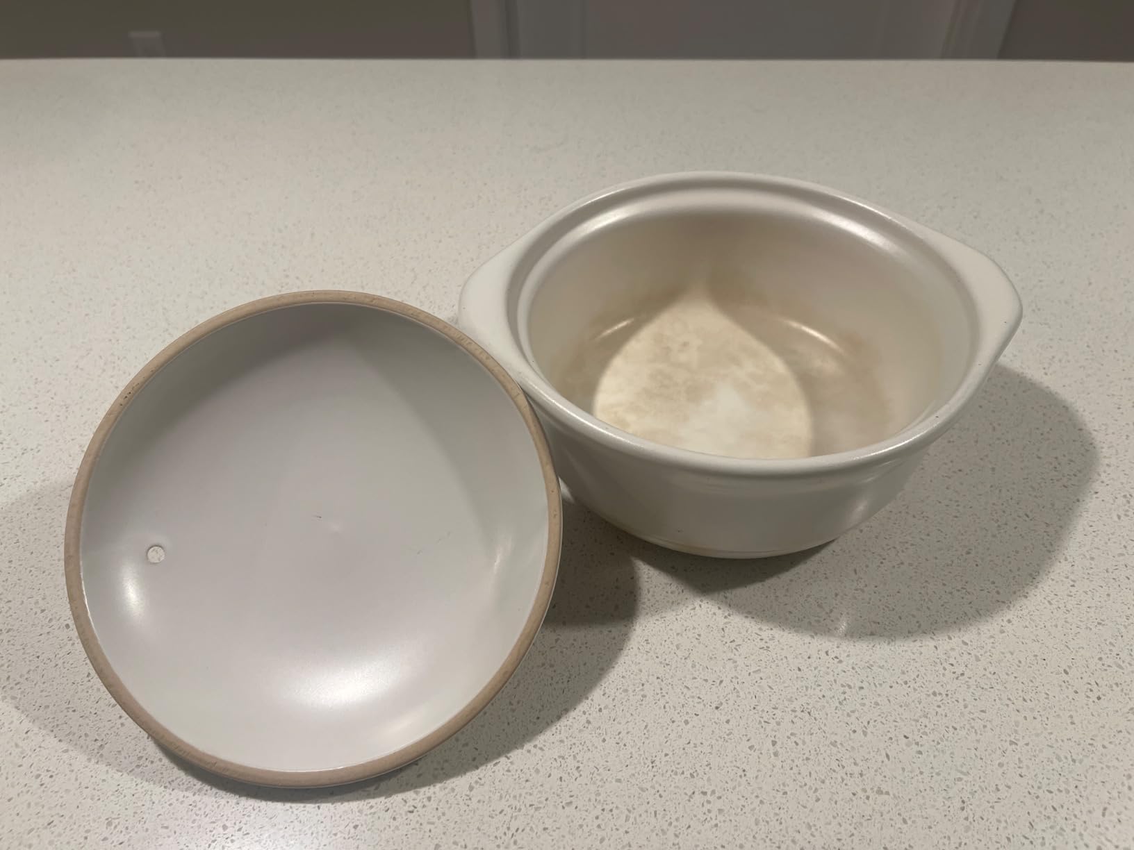 1.9-Quart Ceramic Pots for Cooking with Lid, Clay Pot for Cooking, Earthenware Pot, Chinese Ceramic Casserole customer photo 2
