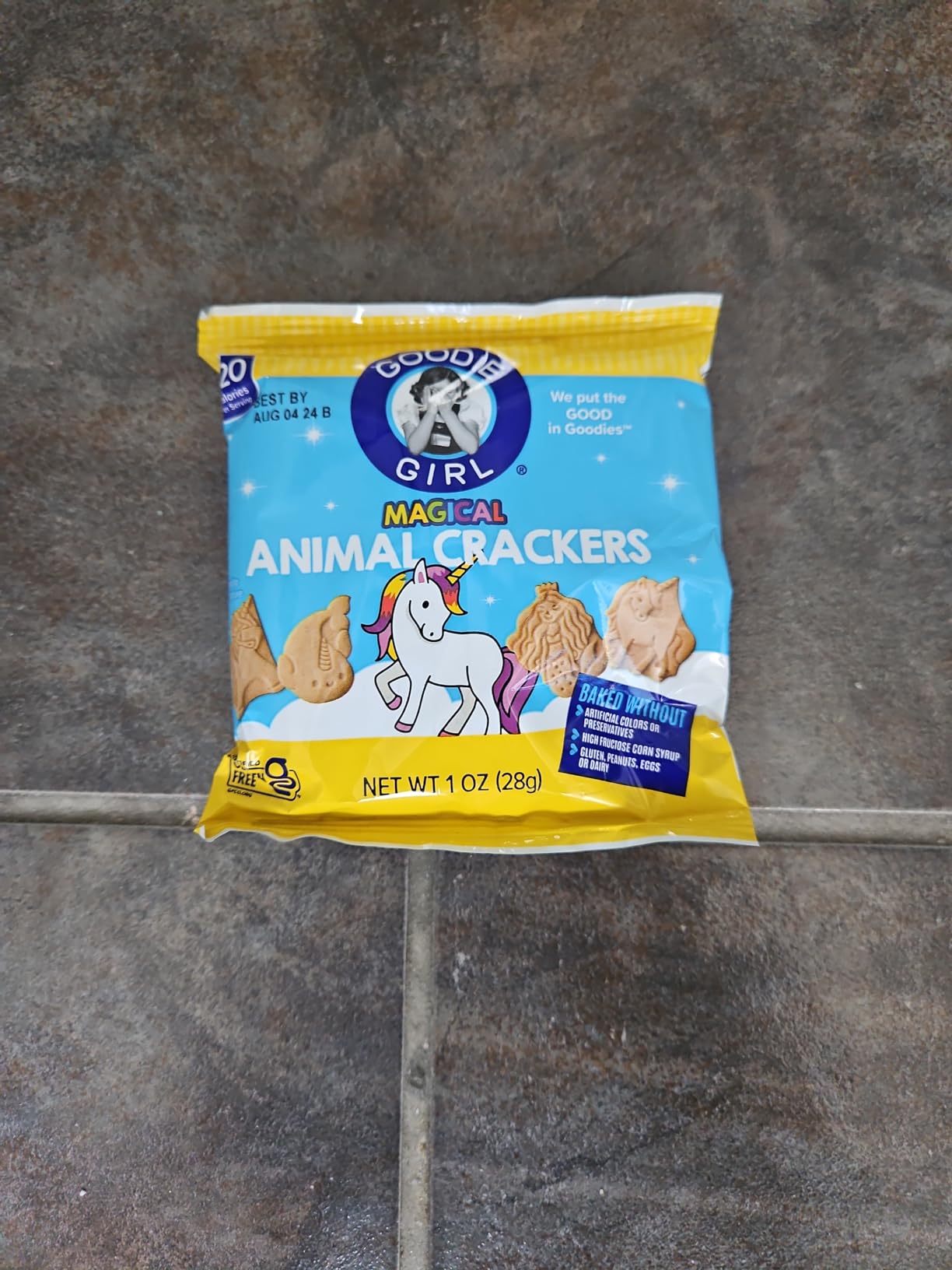 Goodie Girl Magical Animal Crackers Snack Packs - Gluten Free, Peanut Free, Dairy Free, Egg Free - 120 Calories Each, 10 Individual Packs customer photo 1
