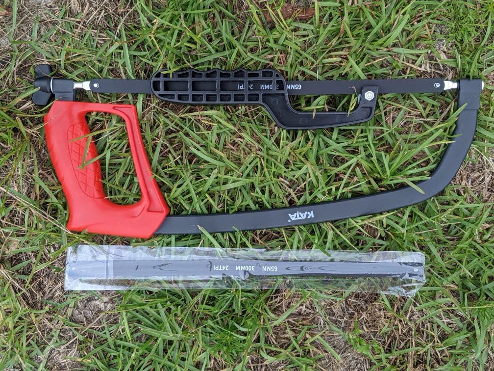KATA Bone Meat Saw for Butchering: 20-Inch HackSaw Butcher Saw for Deer-Meat & Bone Cutting with SK5 Blade - Handsaws for Butchering at Home, Meat Processing, Processed Livestock and Game customer photo 2