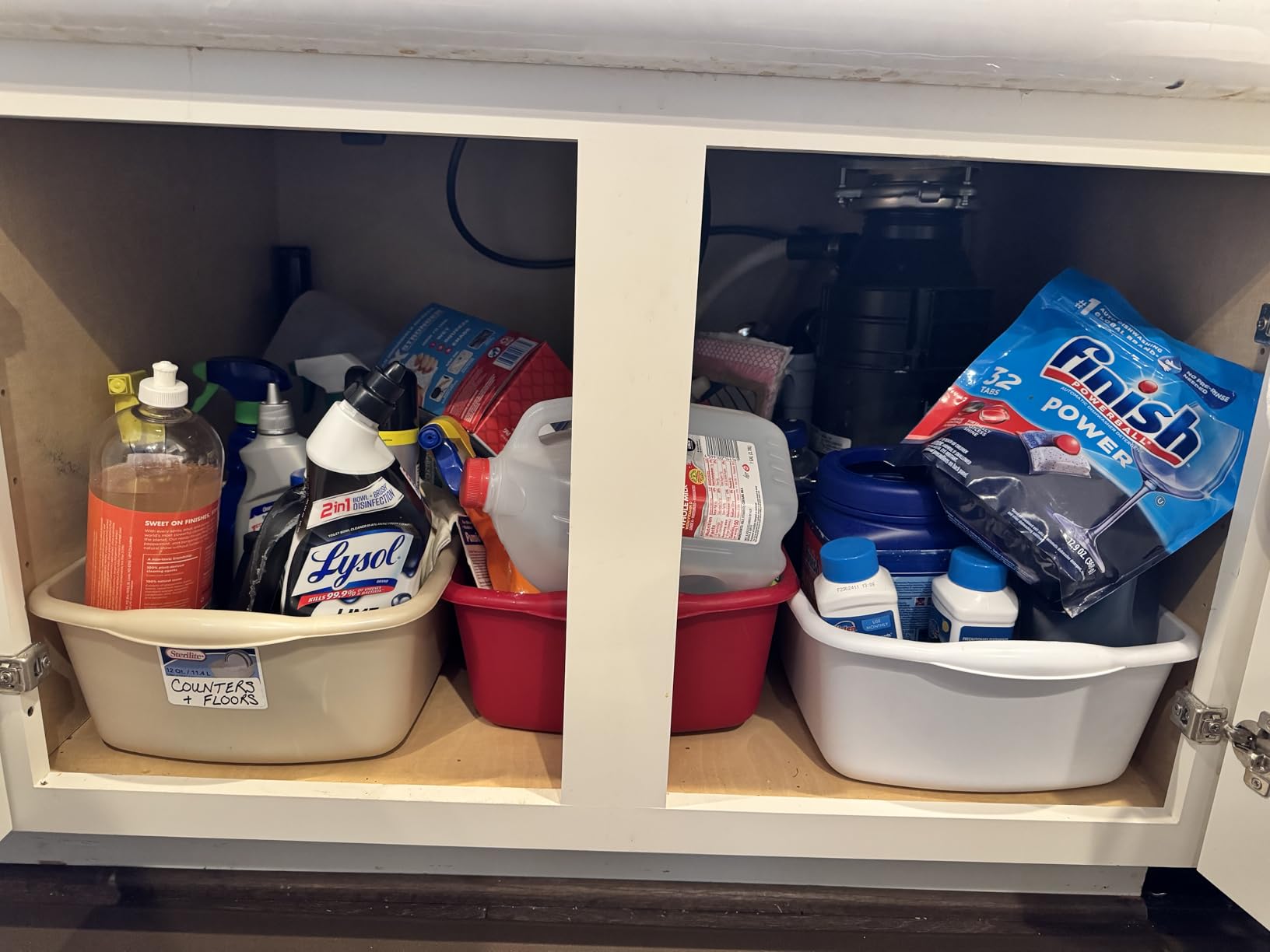3 Pack Under Sink Organizers, 2-Tier Multi-Use Kitchen and Bathroom Organizers and Storage with Sliding Drawers customer photo 2