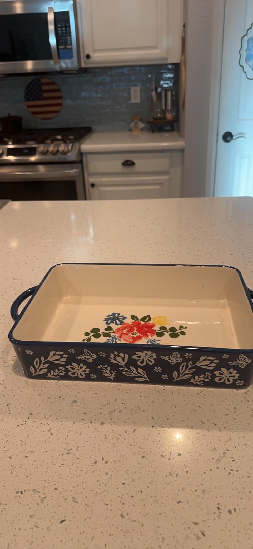 Wisenvoy Casserole Dish 9x13 Baking Pan Casserole Dishes For Oven Baking Dish Ceramic Lasagna Pan customer photo 1
