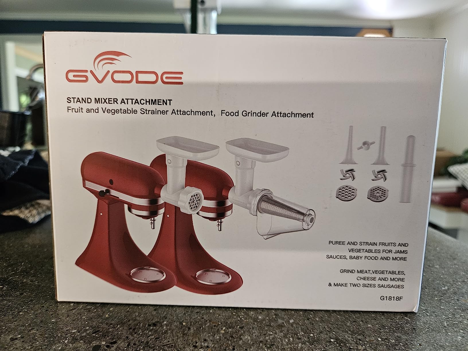 Masticating Juicer Attachment for KitchenAid Stand Mixer, Cold Press Juicer Machine, Slow Masticating Juicer Attachment with Dual Feed Chute, For KitchenAid Mixer Attachments by Gvode customer photo 2