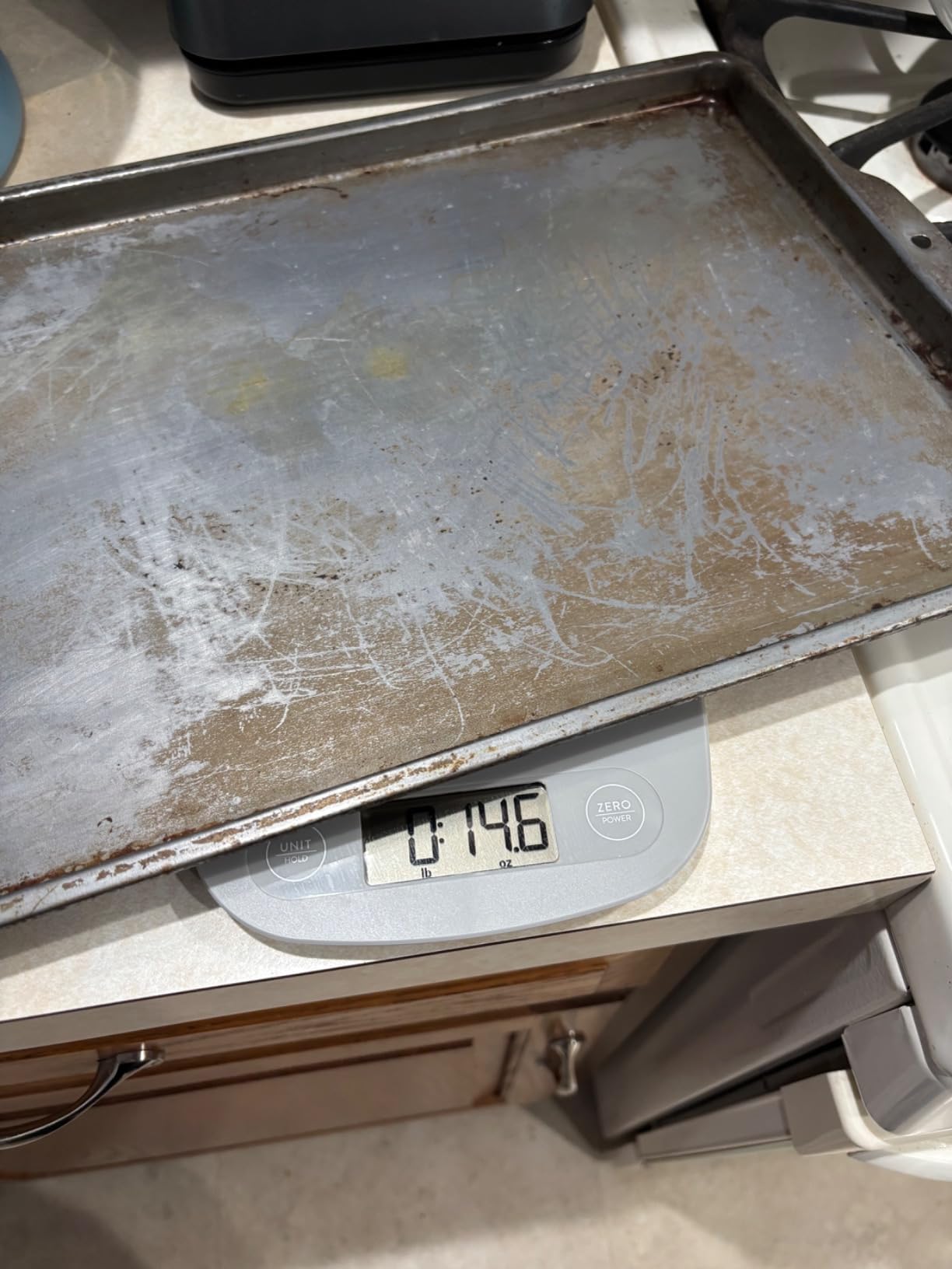 KitchenAid 9x13in Nonstick Aluminized Steel Baking Sheet, Contour Silver customer photo 1