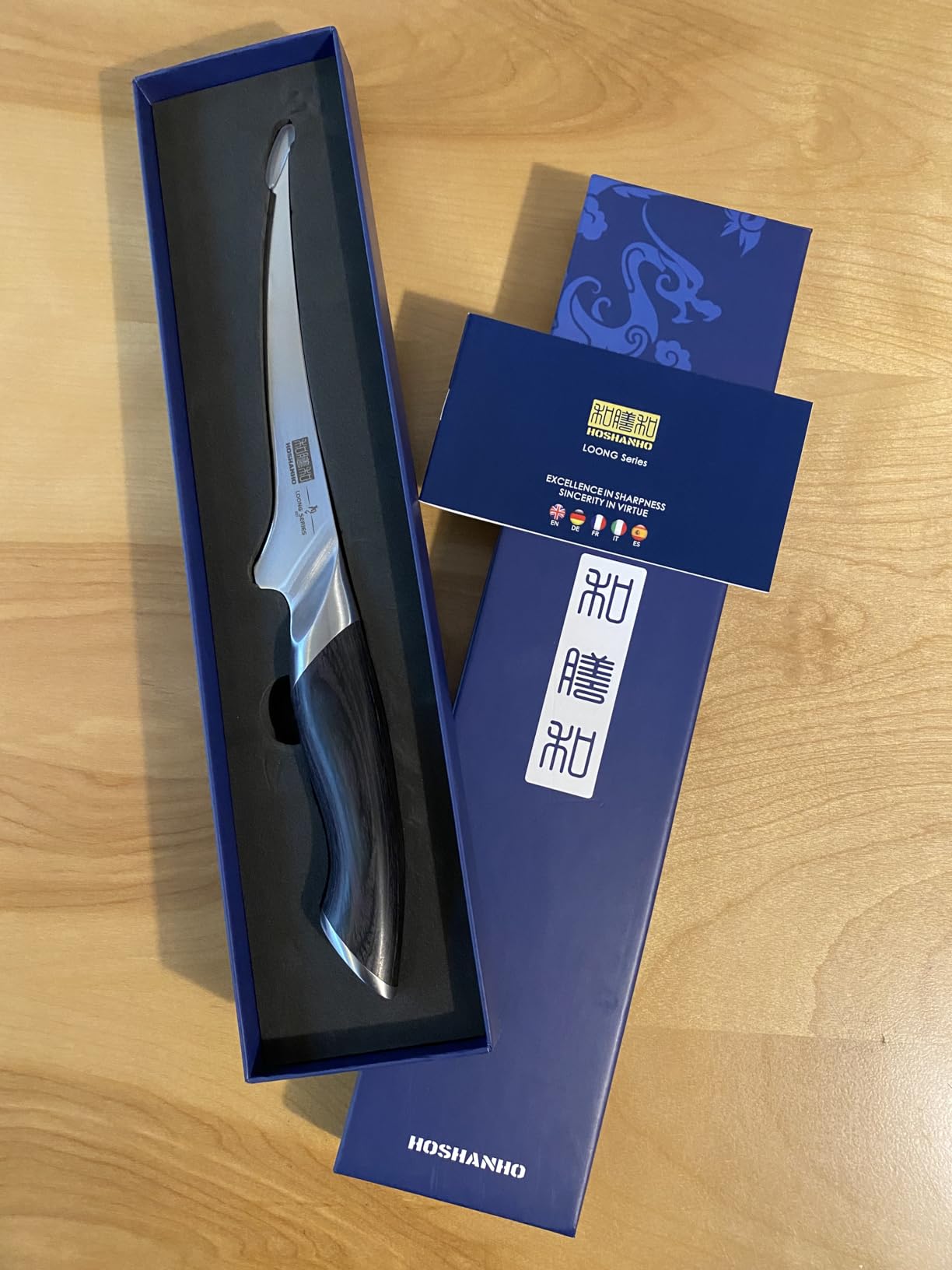 HOSHANHO Fillet Knife 7 Inch, Super Sharp Boning Knife in High Carbon Stainless Steel, Professional Japanese Fish Knives customer photo 1